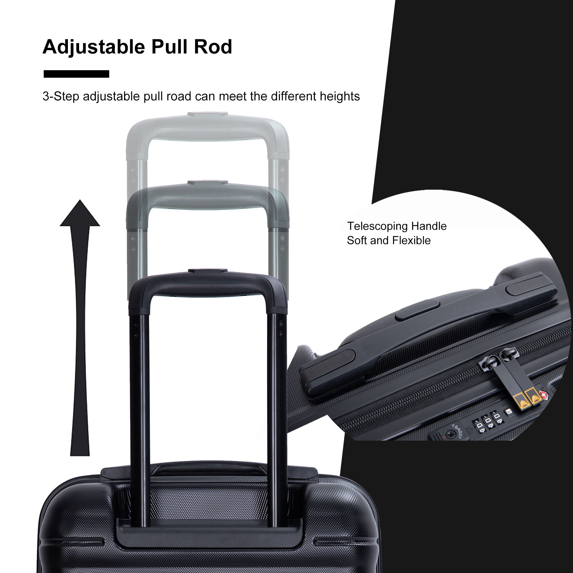 Carry On Luggage Suitcase With Tsa Approved With Wheels