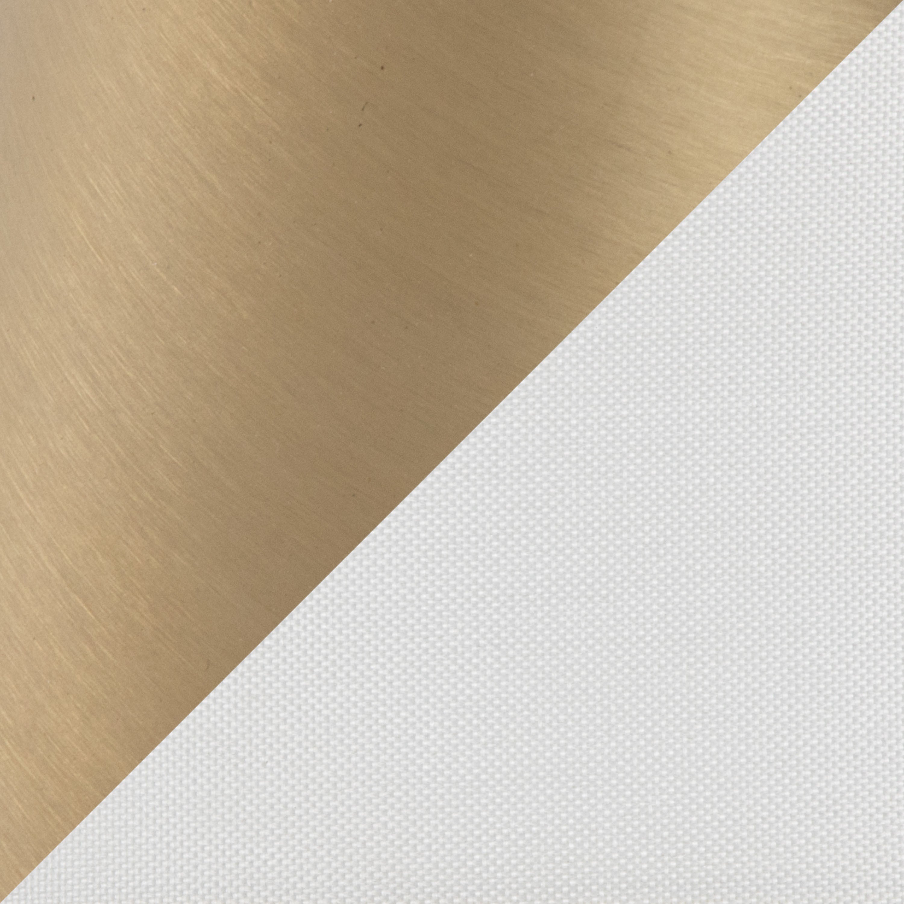 Cone 64' Contemporary Metal Floor Lamp in Gold with White Linen Shade