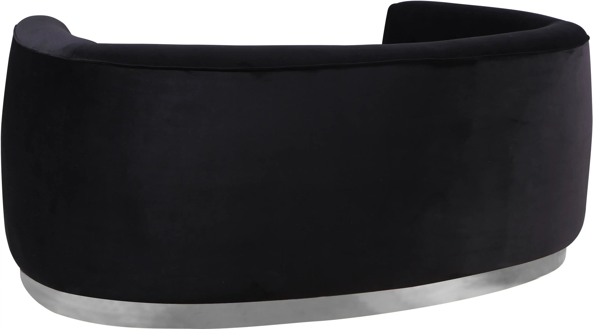 Julian - Loveseat with Chrome Base - Best Buy Furniture