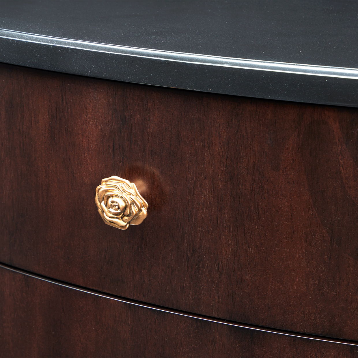 Camellia Field - Nightstand - Warm Pecan
