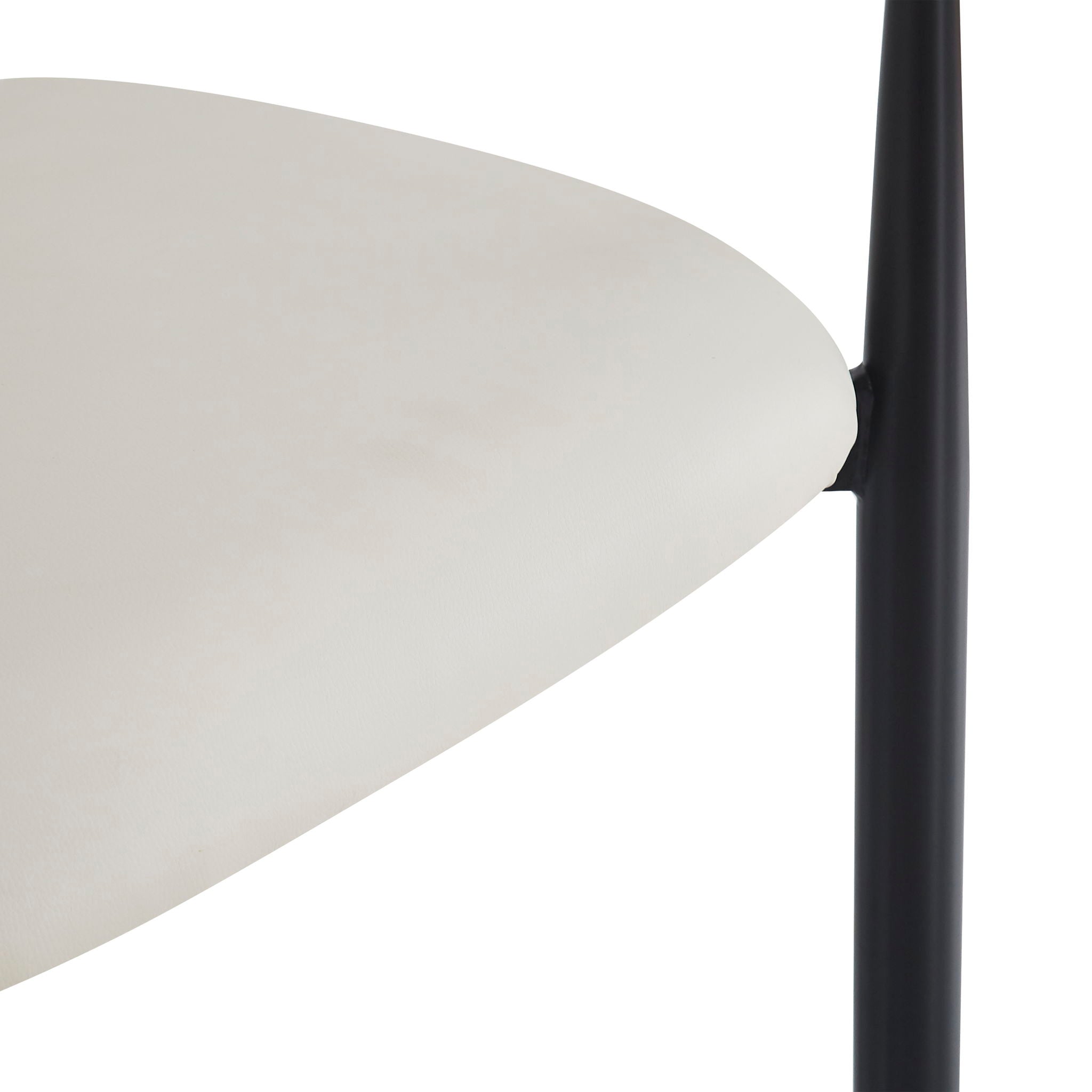 Upholstered Barstools With Back For Kitchen (Set of 2)