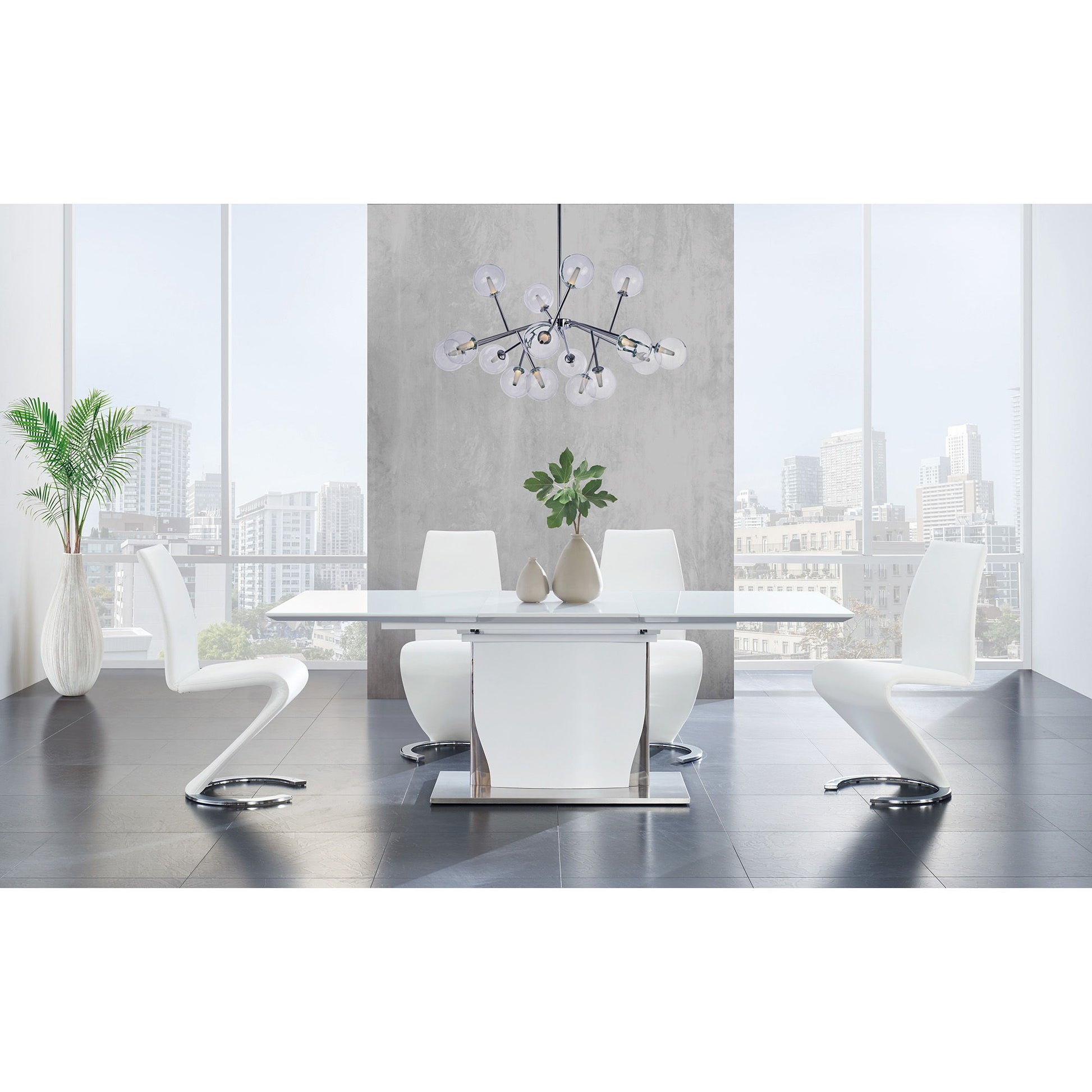 Audi - Dining Table - White - Best Buy Furniture