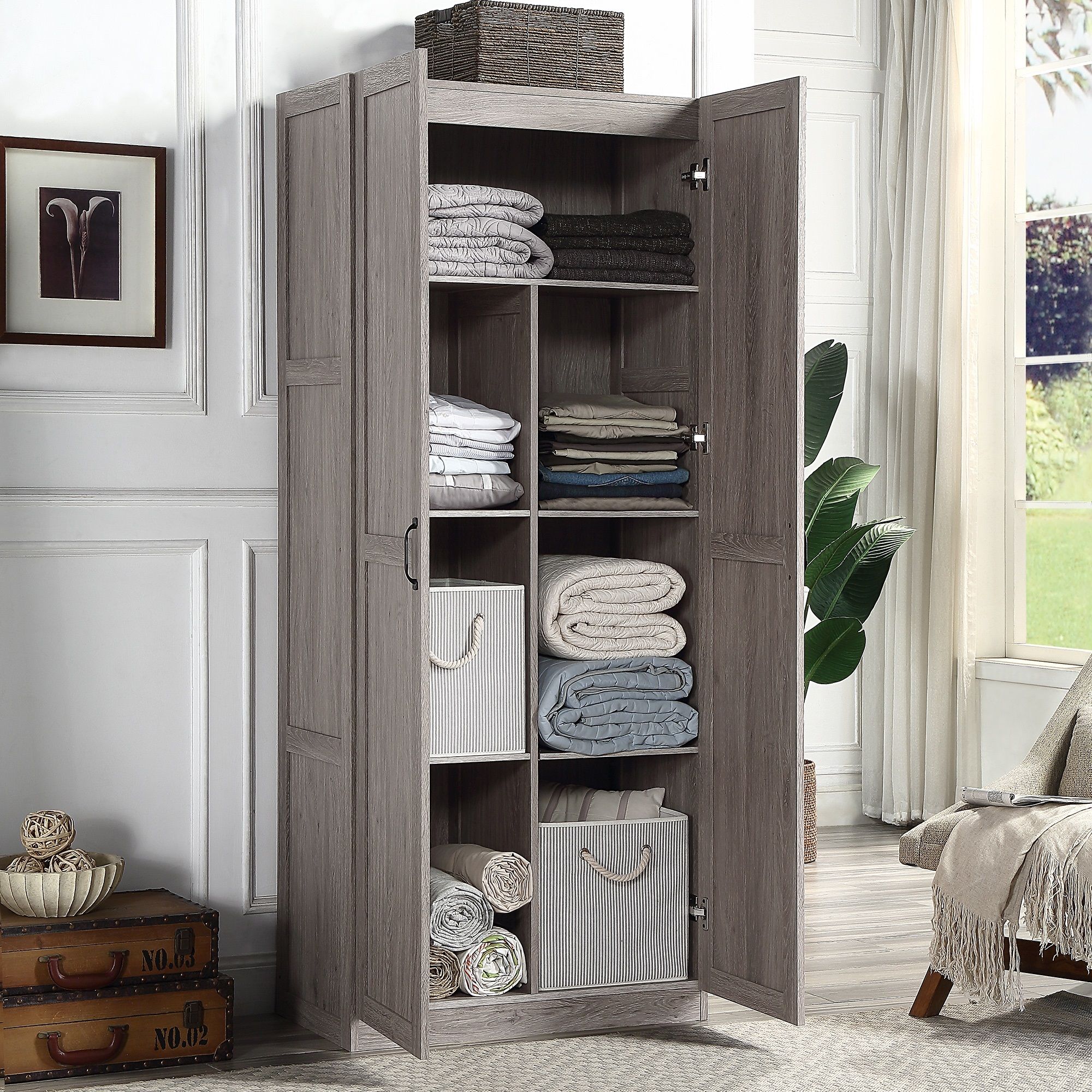 Hopkins - Storage Cabinet With 7 Shelves