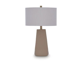 Dellner - Ceramic Table Lamp - Mocha