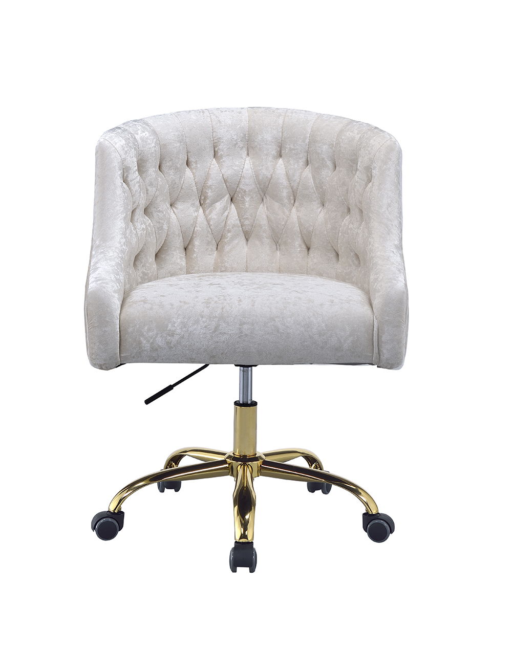 Levian - Office Chair - Cream / Gold - Best Buy Furniture