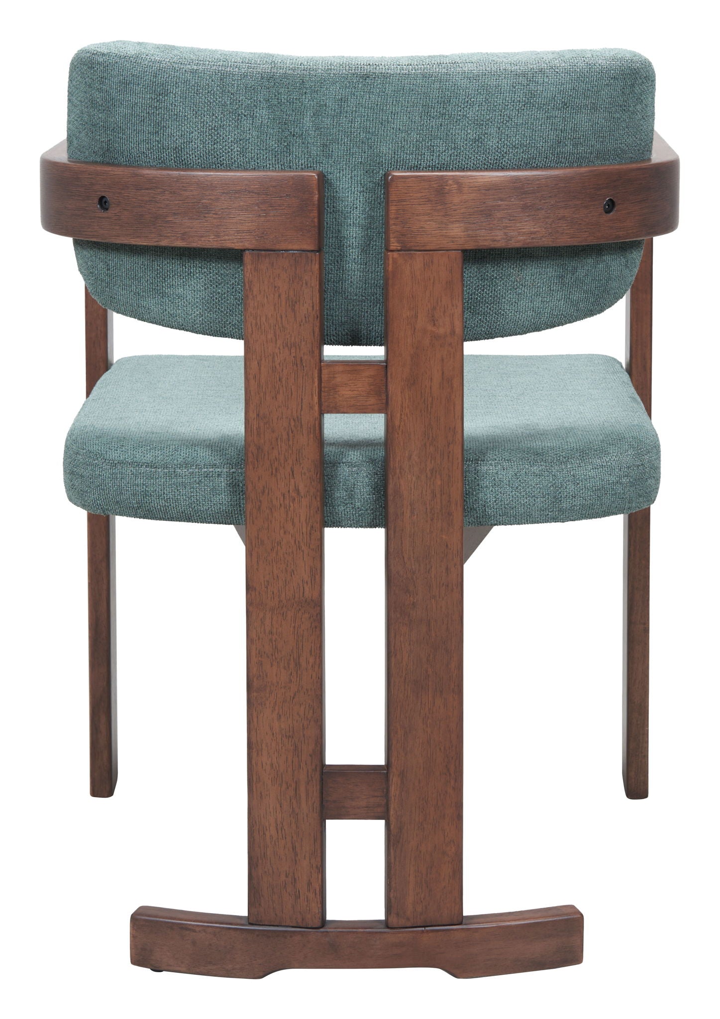 Poly - Dining Chair - Moss Gray & Walnut