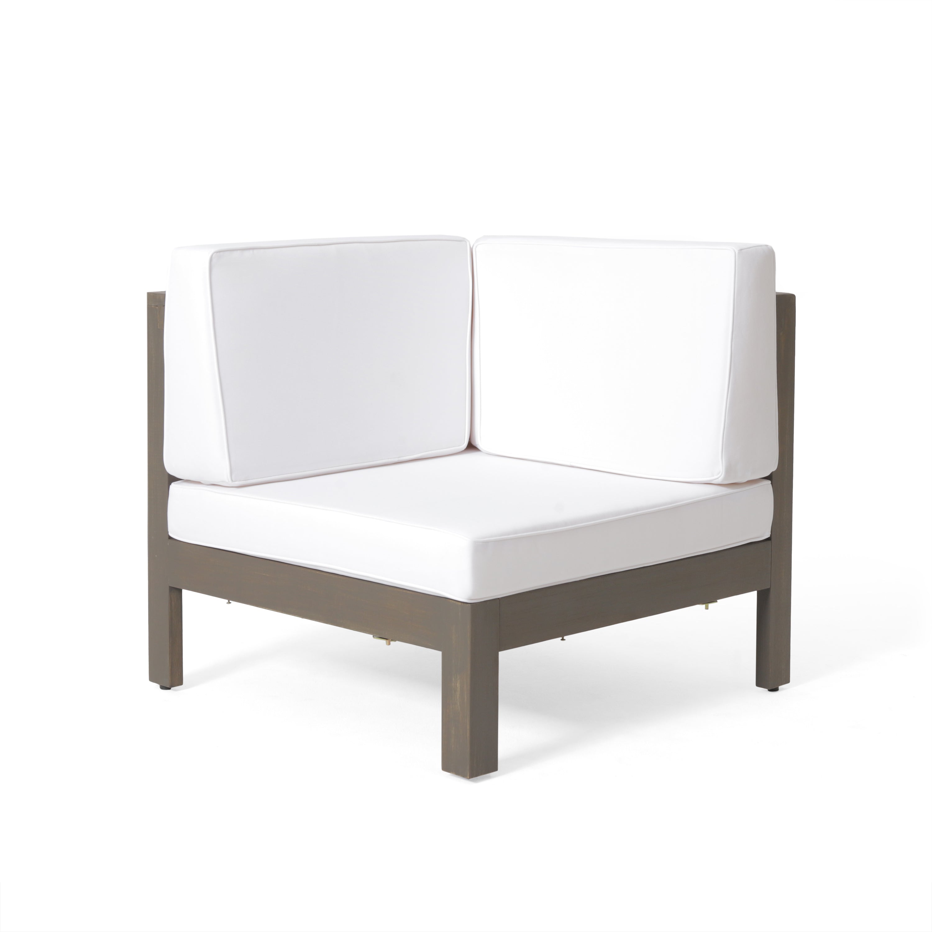 OANA 5-Piece V Shape Sofa Set, White