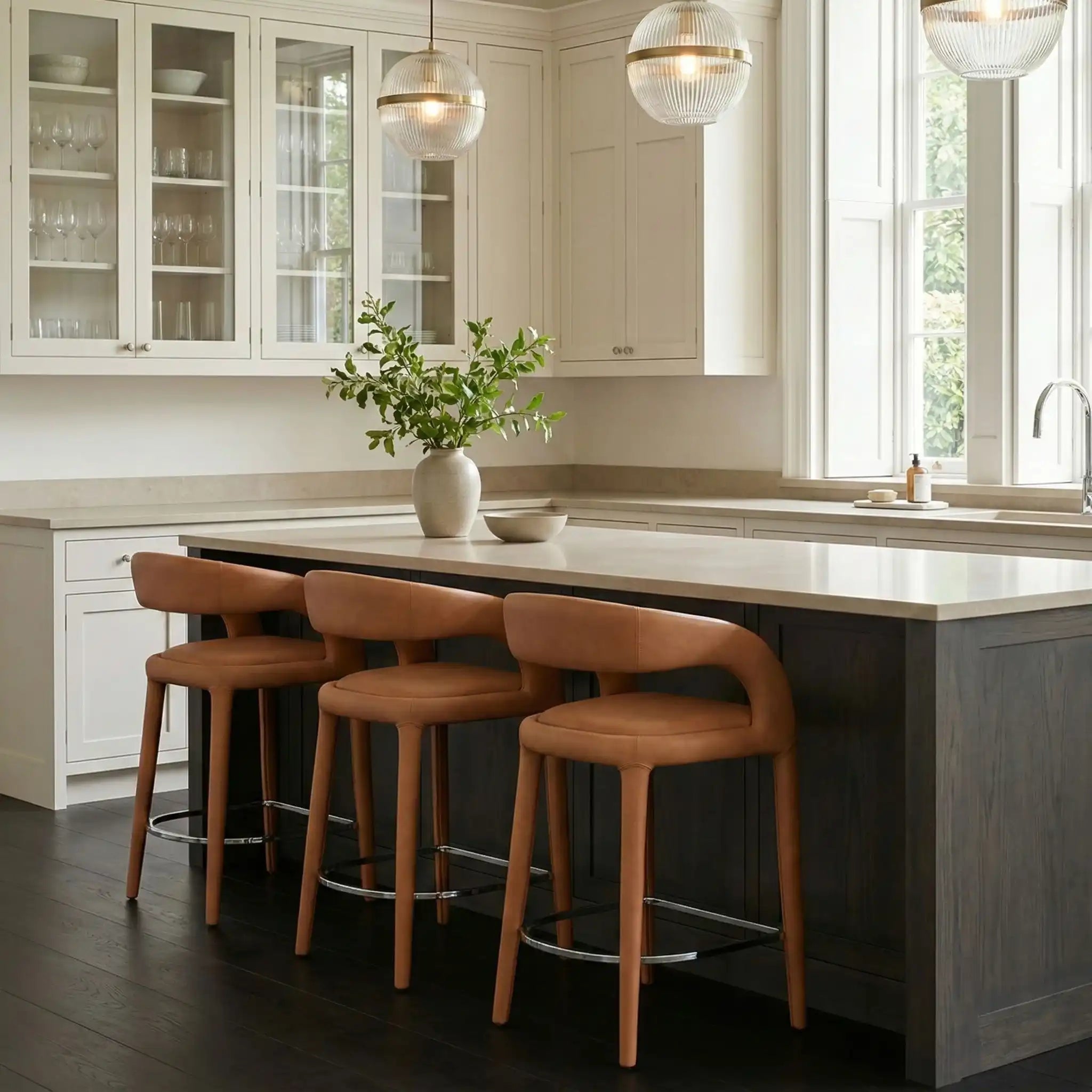 Sylvester - Stool - Cognac
