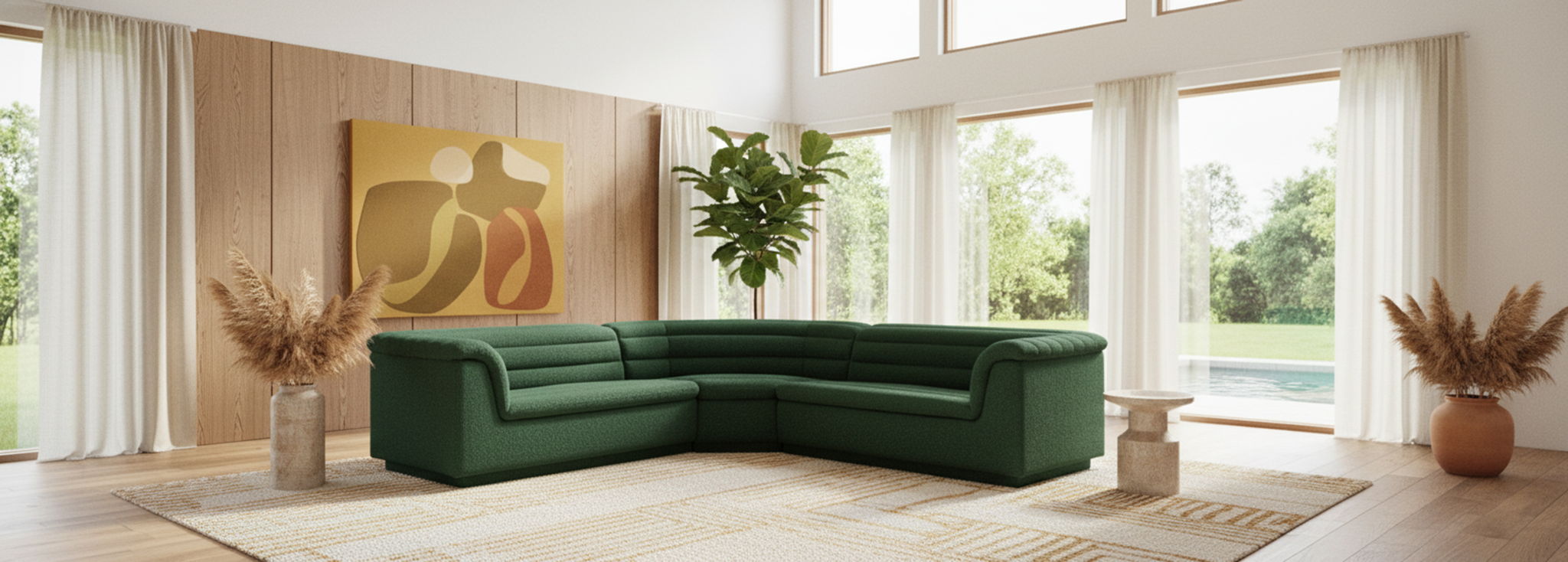 Cascade - Boucle Modular Sectional