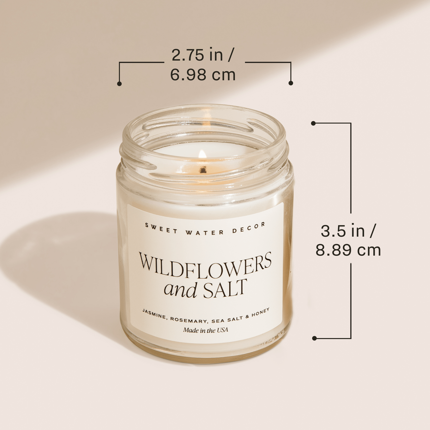 In My Mom Era Soy Candle - 9 oz Wildflowers and Salt