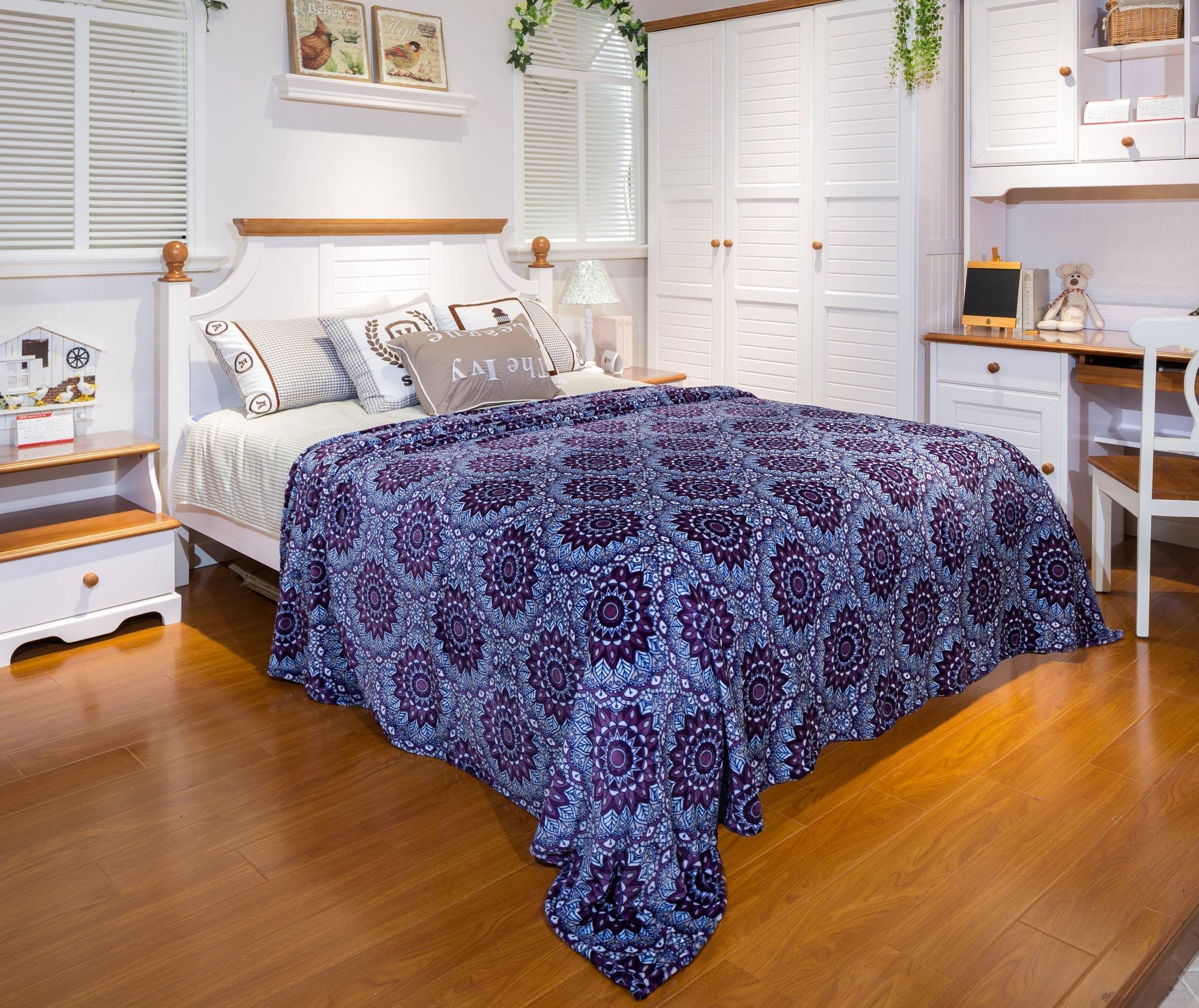 Faith, Hope, Love Home Decor Velvet Touch Full Size Microplush Blanket - Best Buy Furniture