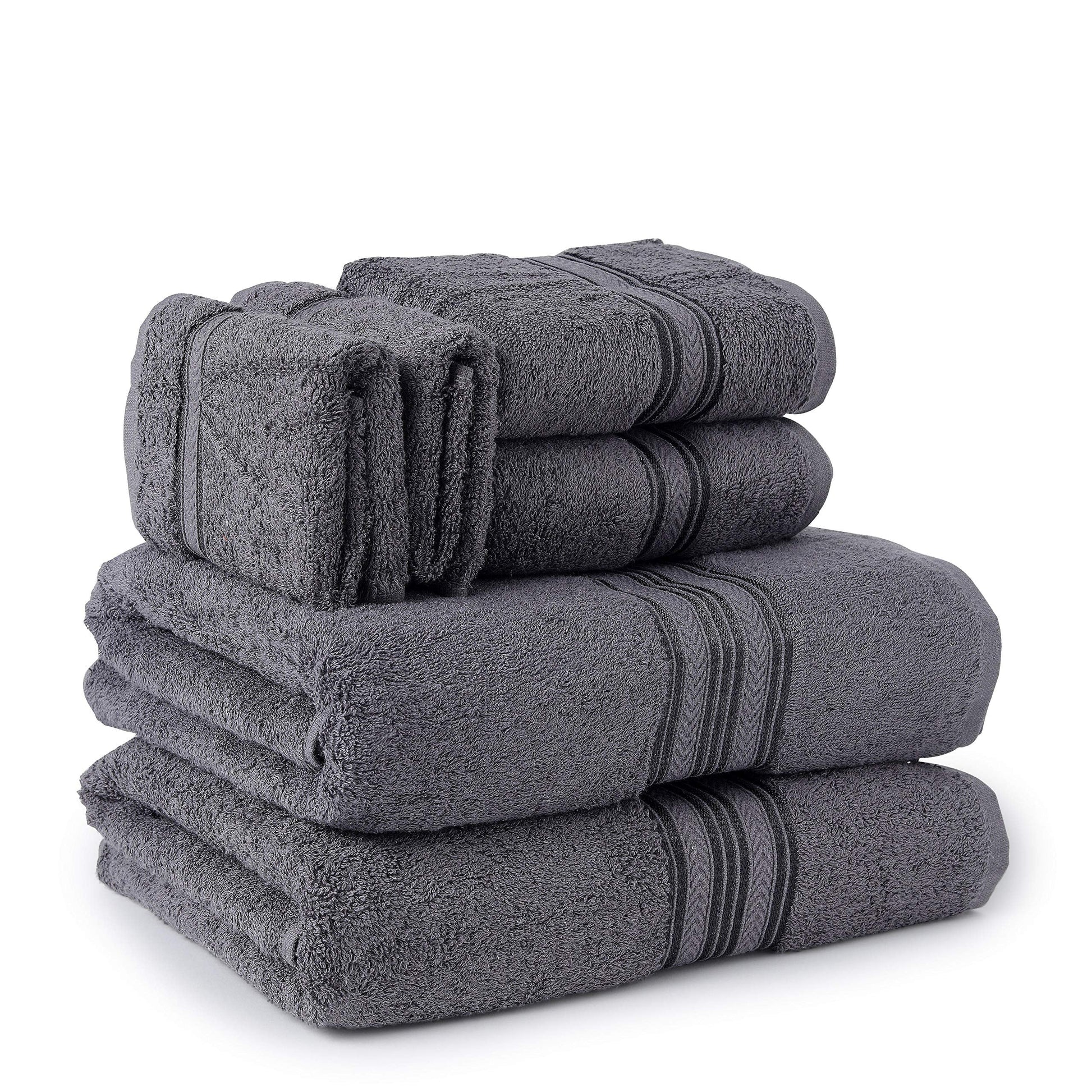 Faith, Hope, Love Home Decor Bathessentials 100% Cotton Extra Heavy 6 Piece Bath Towel Set - Best Buy Furniture