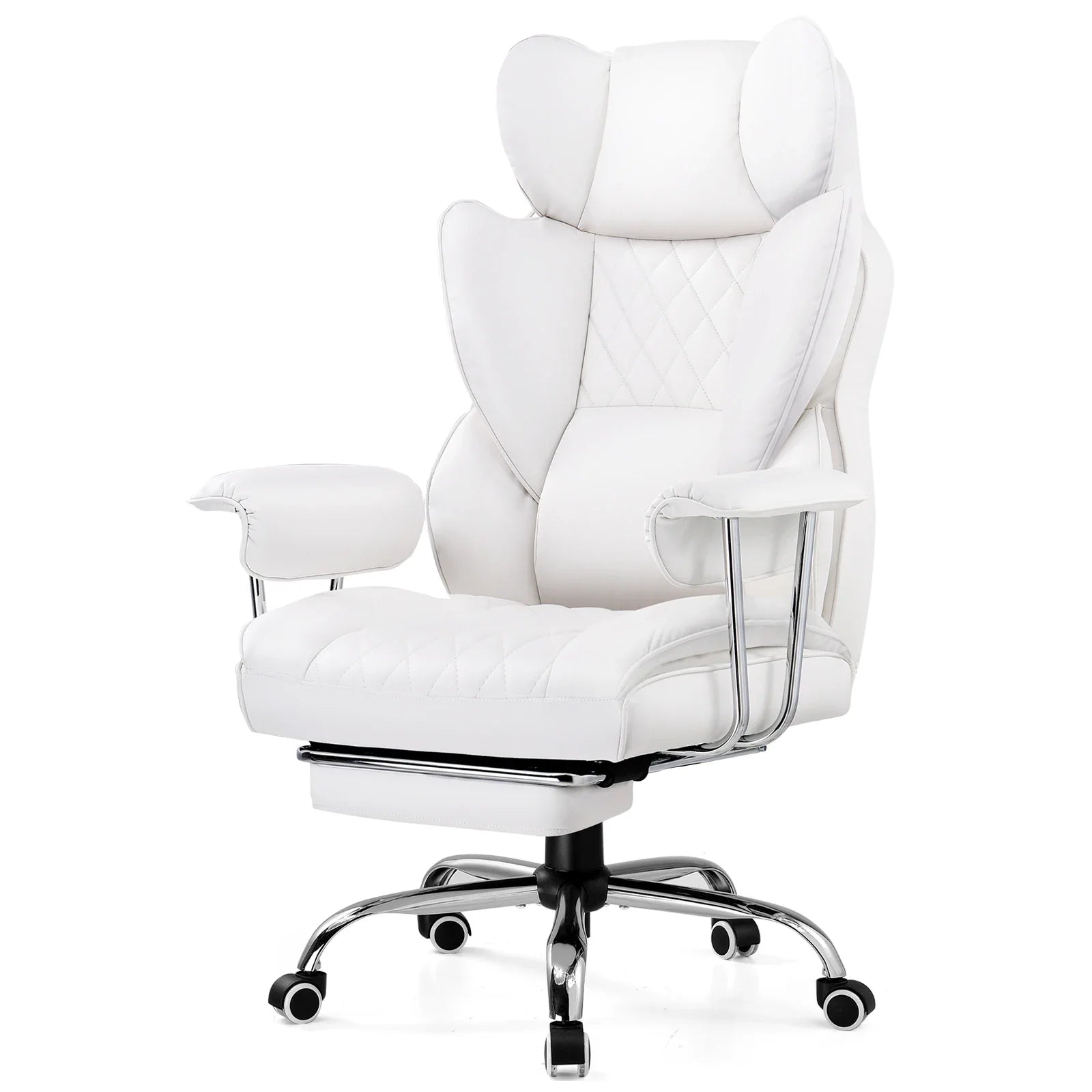 Big and Tall Gaming Chair Pocket Spring Lumbar Support Ergonomic Office Chair