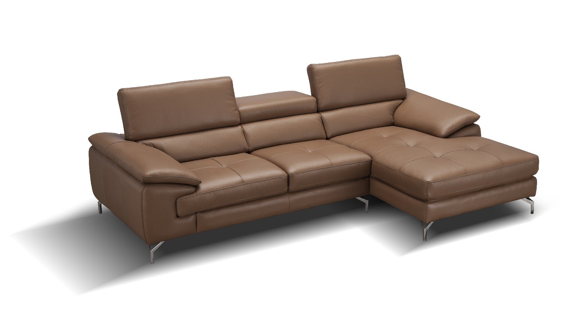 A973b Premium Leather Sectional J&M