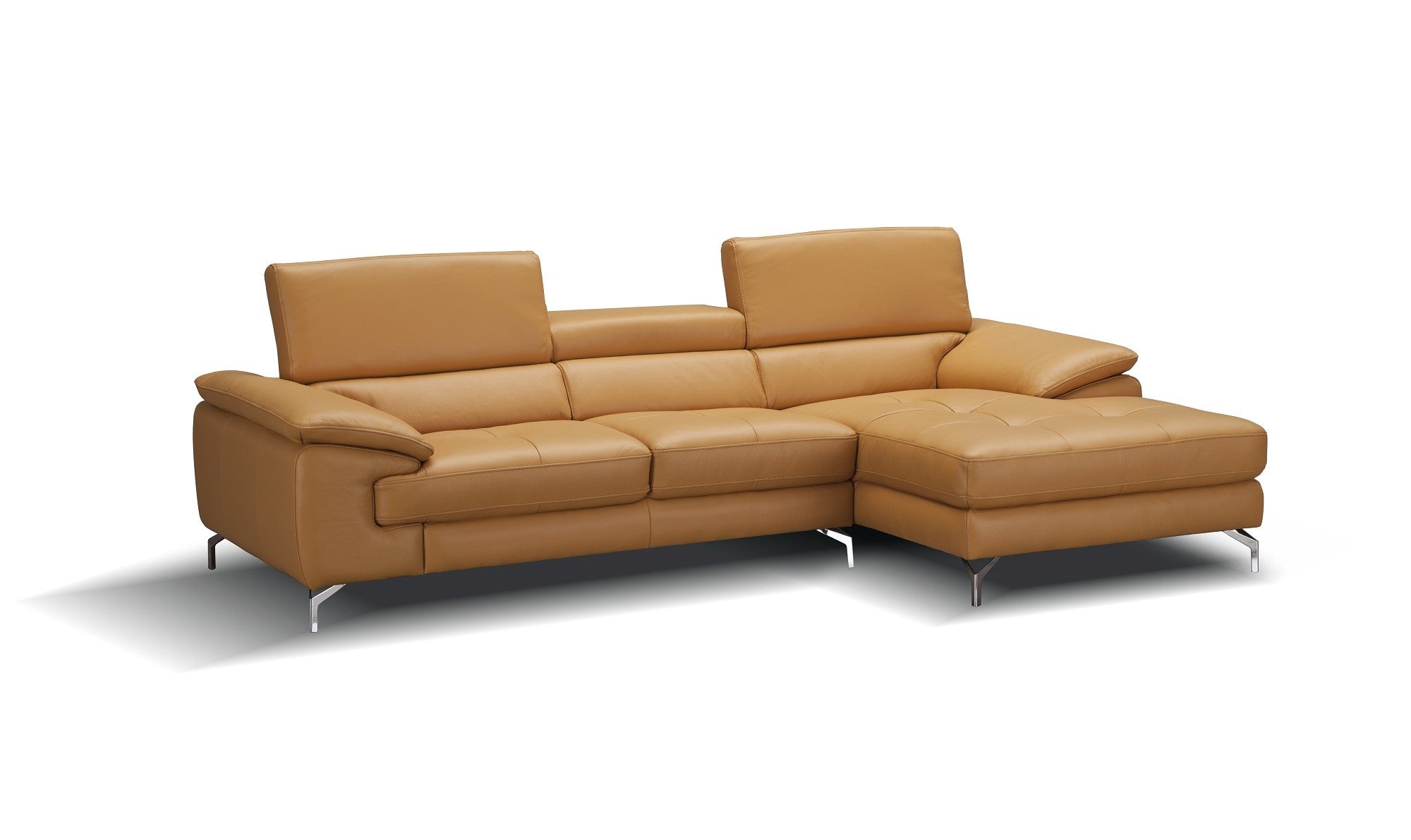 A973b Premium Leather Sectional J&M