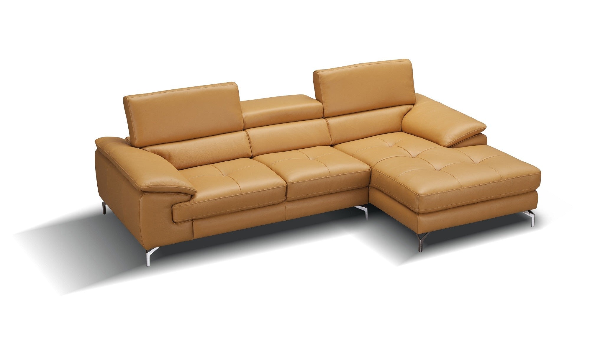 A973b Premium Leather Sectional J&M