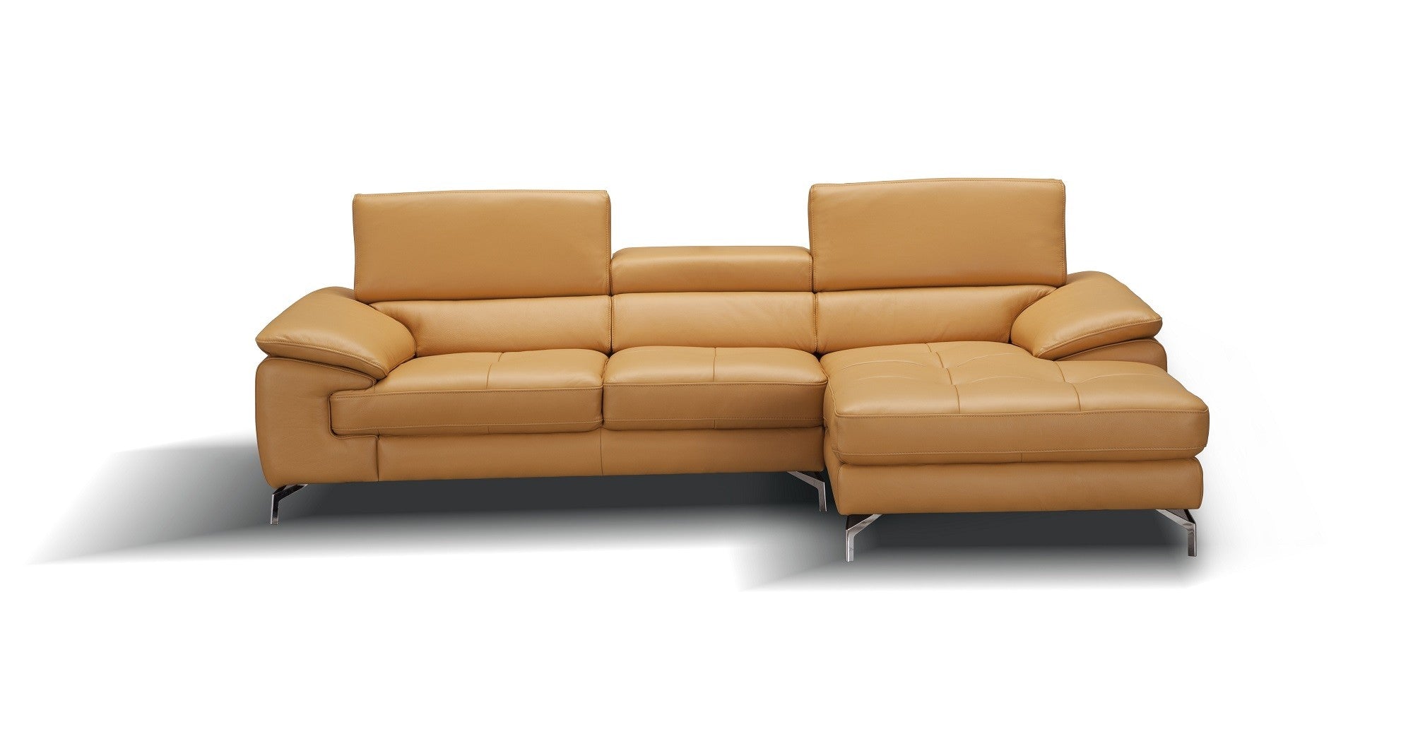 A973b Premium Leather Sectional J&M