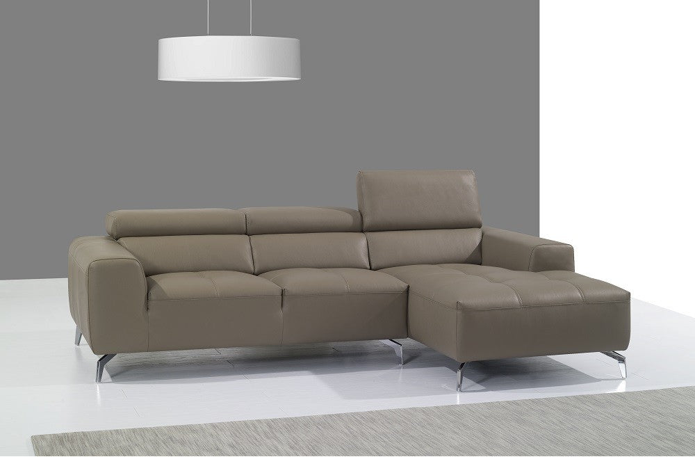 A978B Premium Leather Sectional J&M