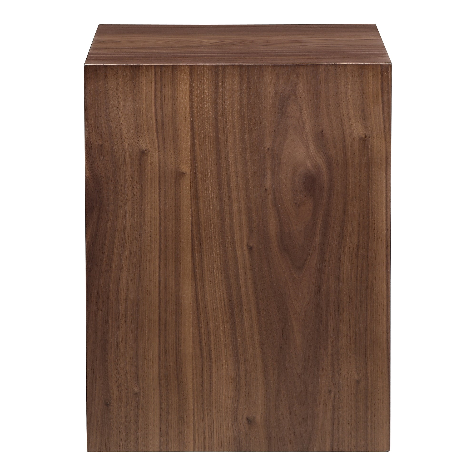 Zio Side Accent Table Walnut Brown - Moes Home