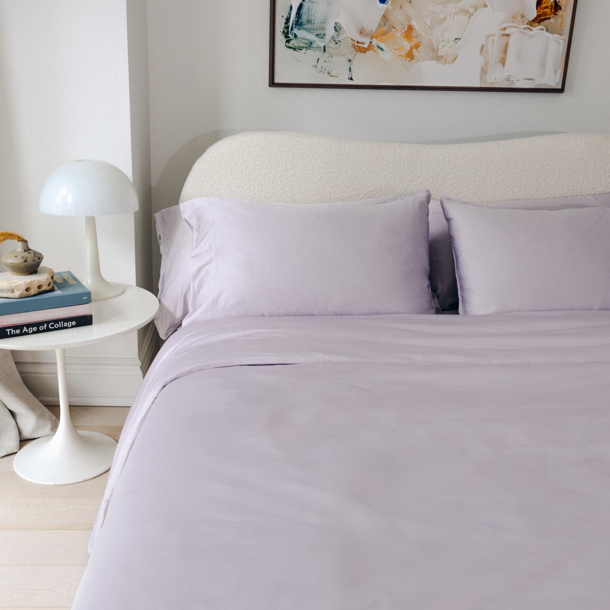 Organic Bamboo Sateen Duvet Cover Set