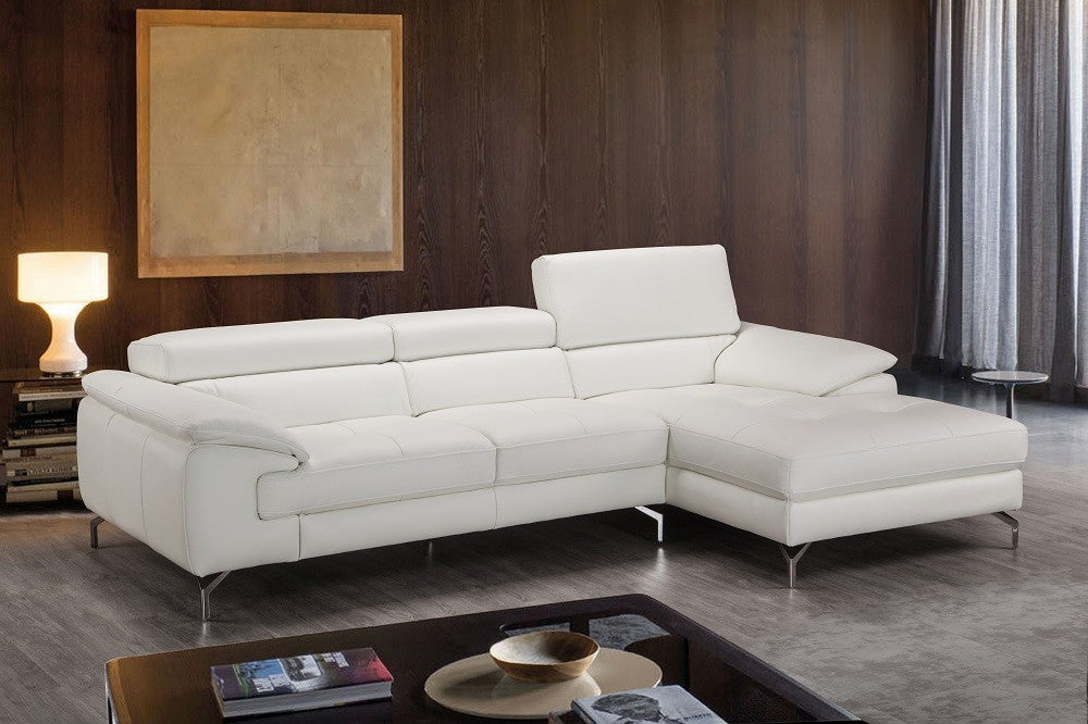 Alice Premium Leather Sectional J&M