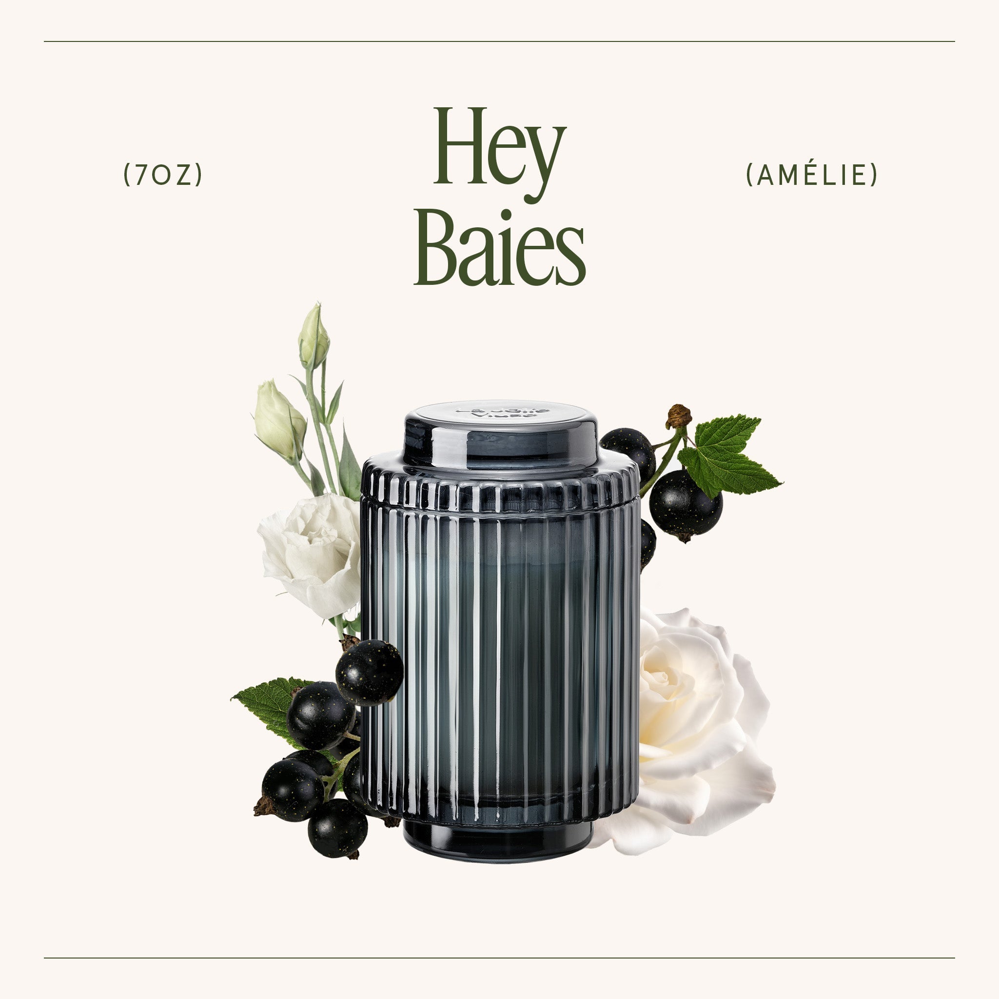 Amélie –  Hey Baies Candle