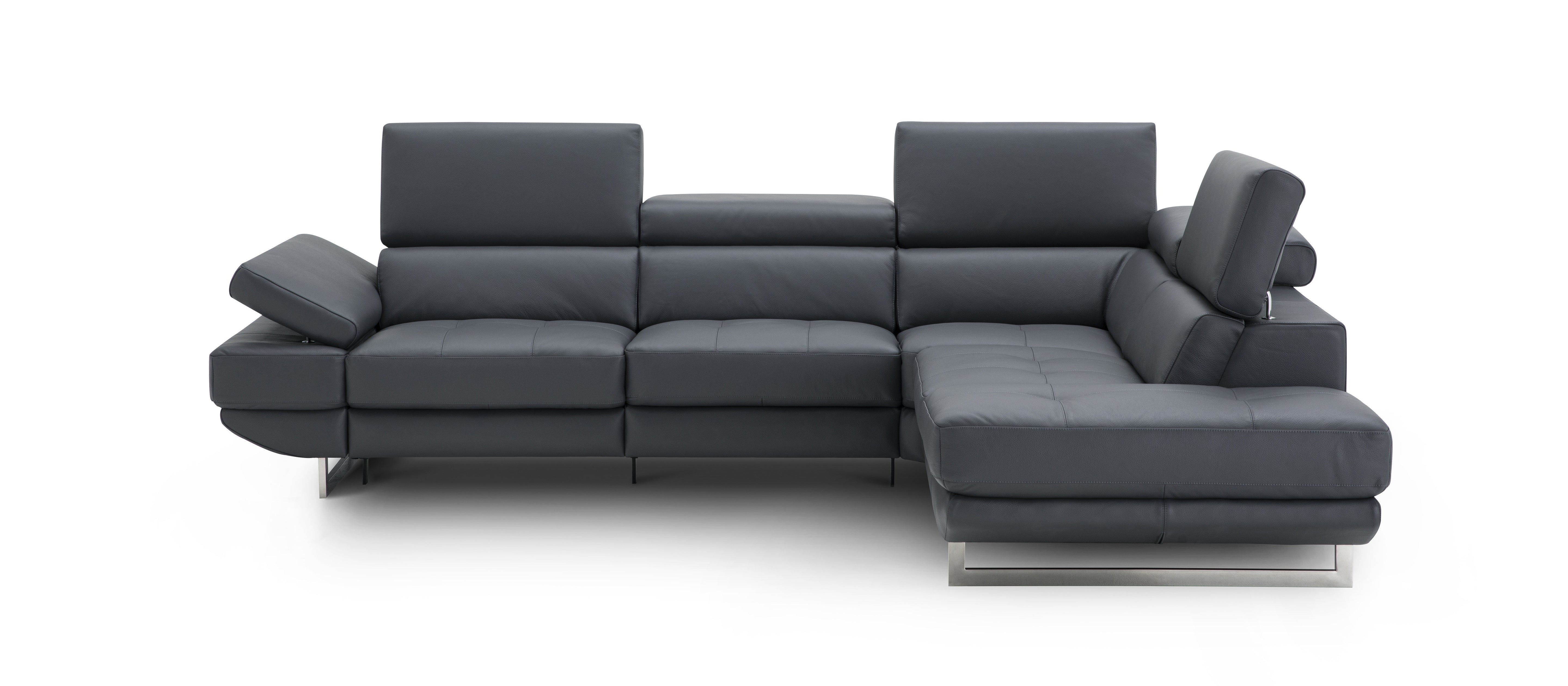 Annalaise Recliner Leather Sectional J&M