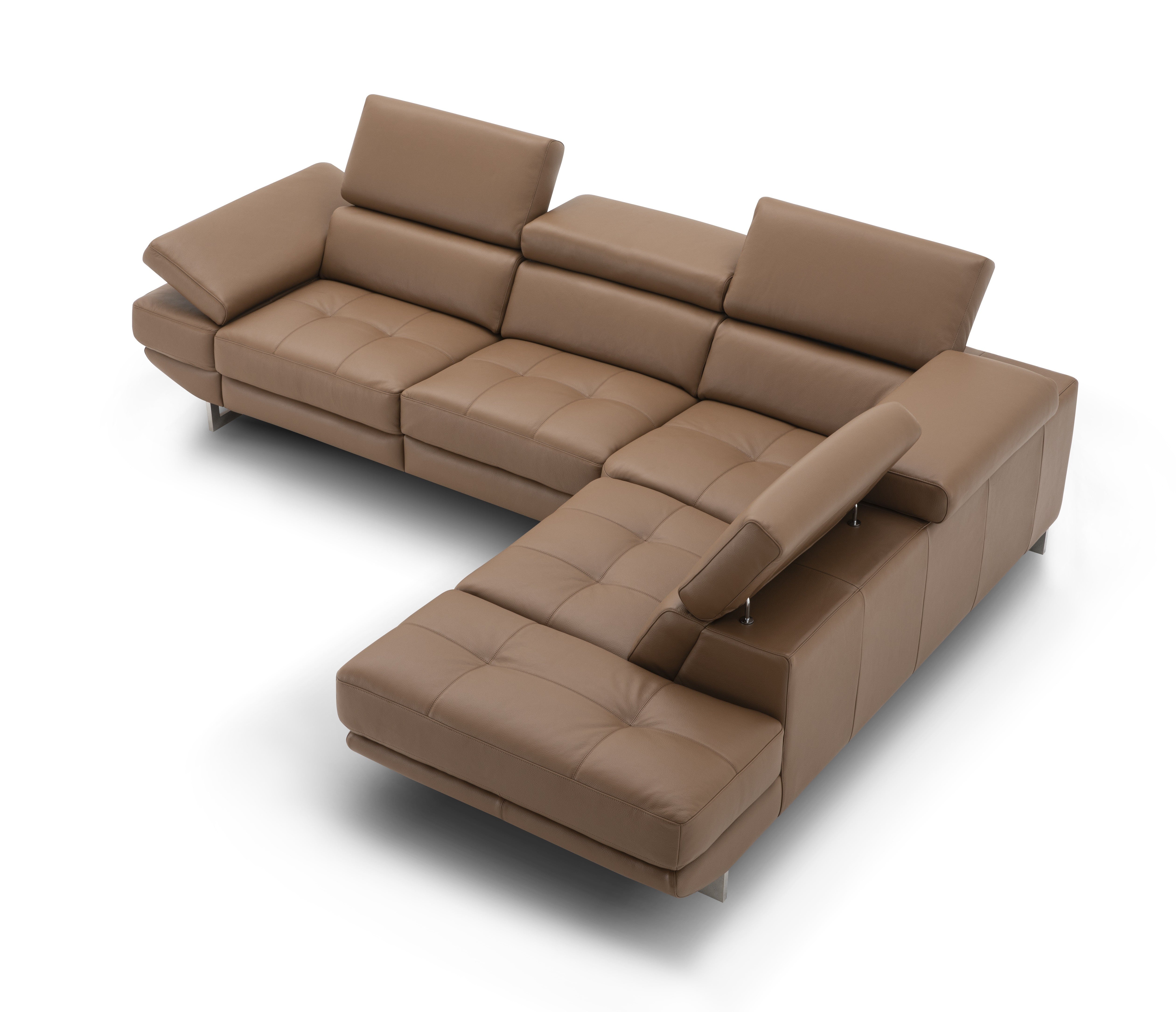 Annalaise Recliner Leather Sectional J&M
