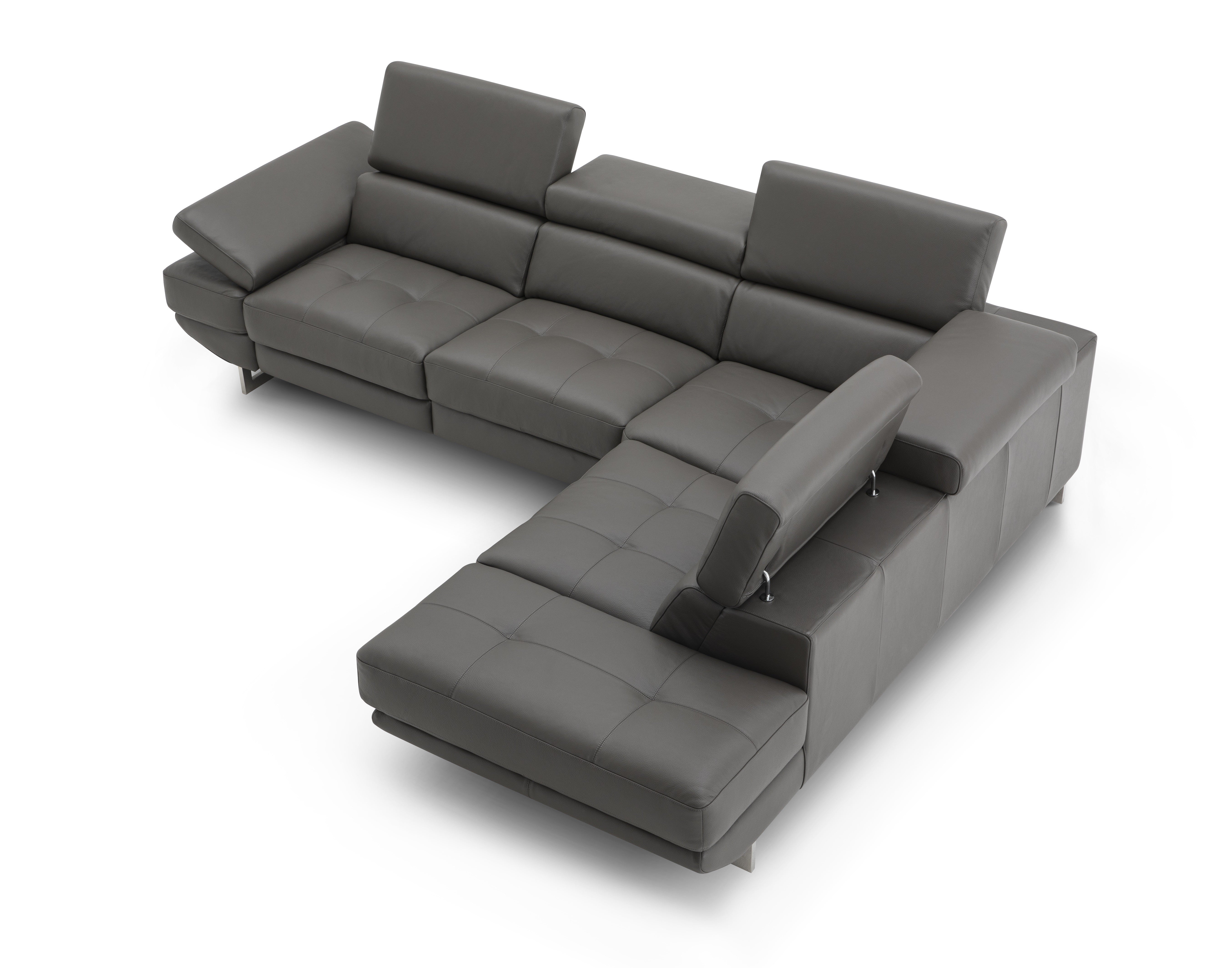 Annalaise Recliner Leather Sectional J&M