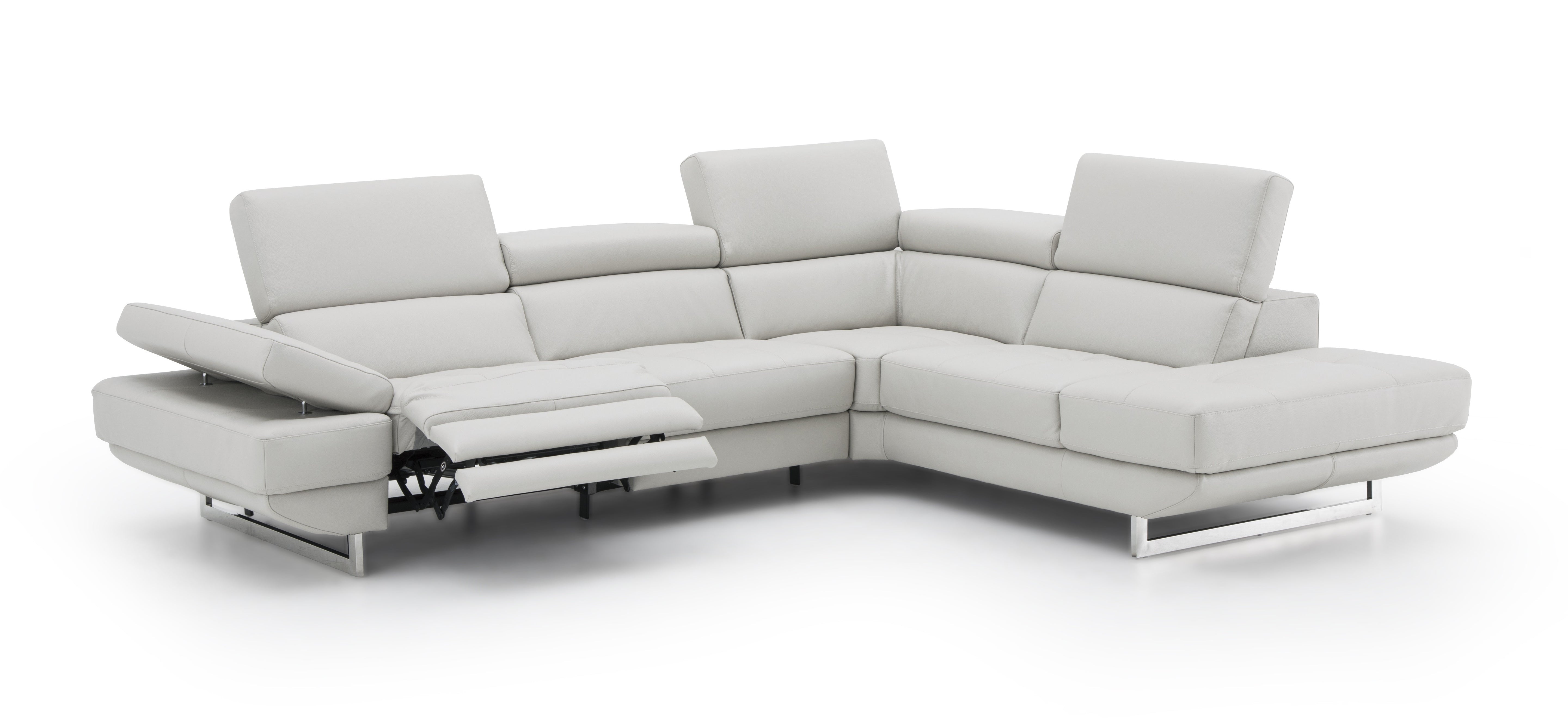 Annalaise Recliner Leather Sectional J&M