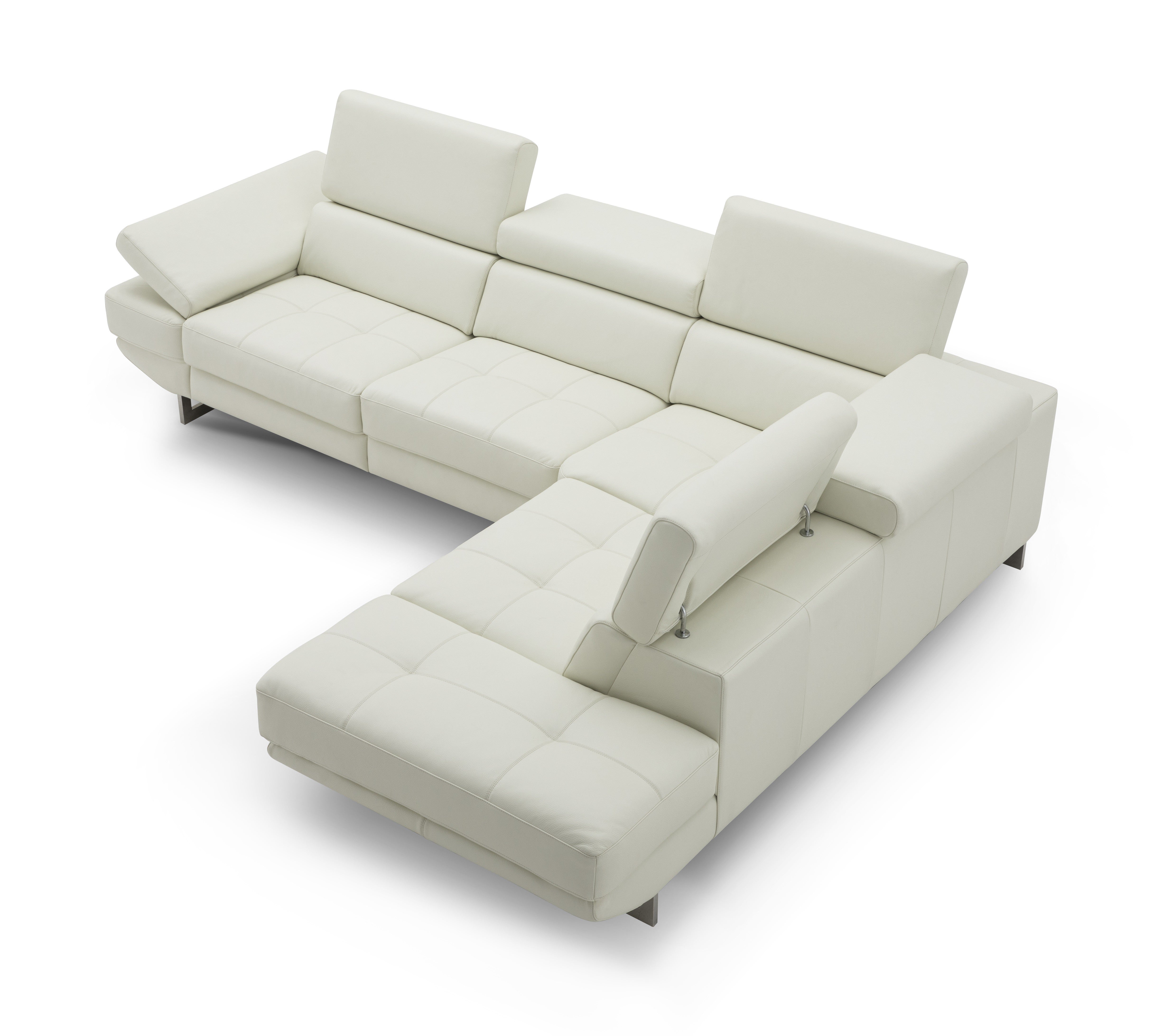 Annalaise Recliner Leather Sectional J&M