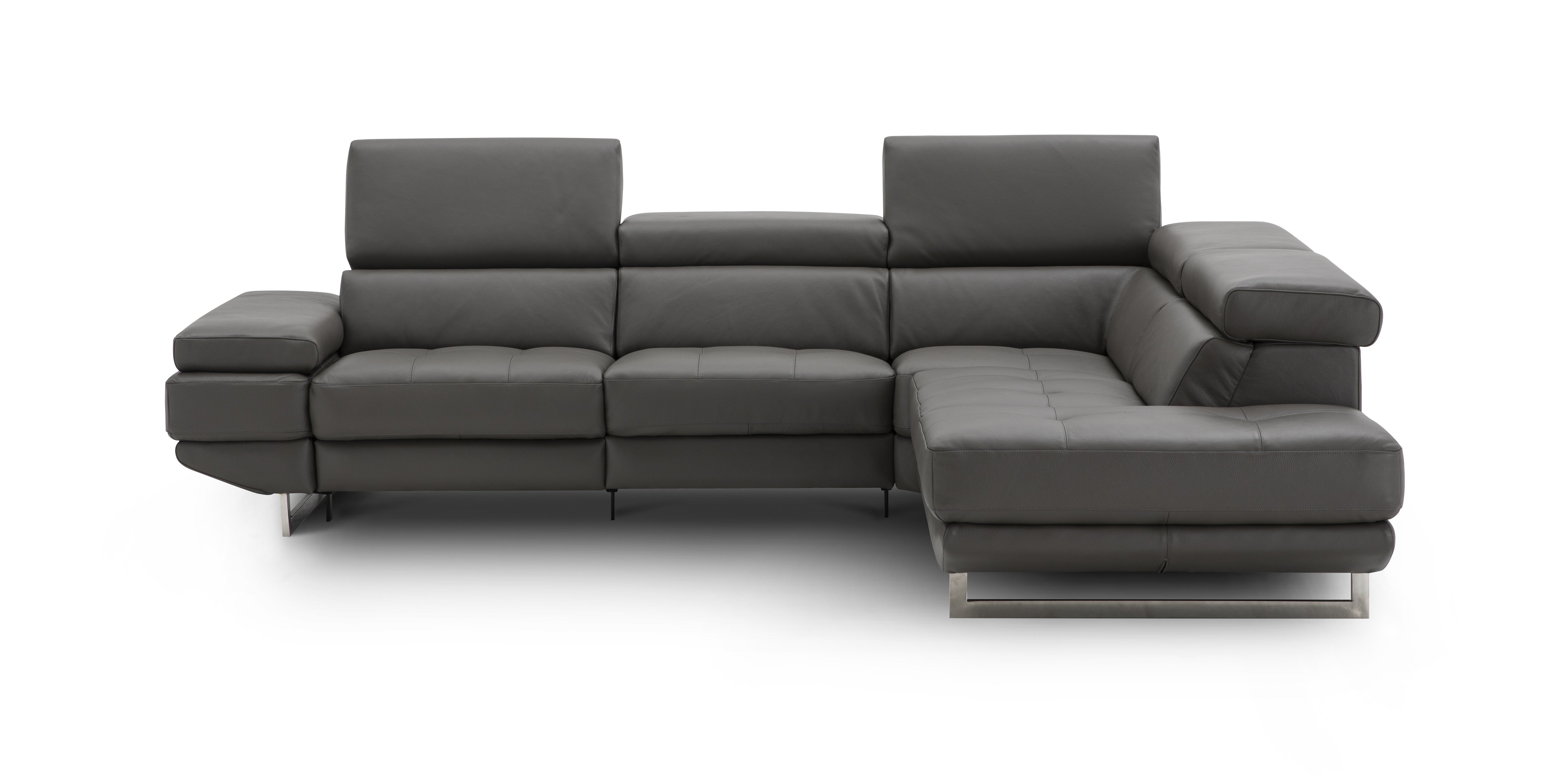 Annalaise Recliner Leather Sectional J&M