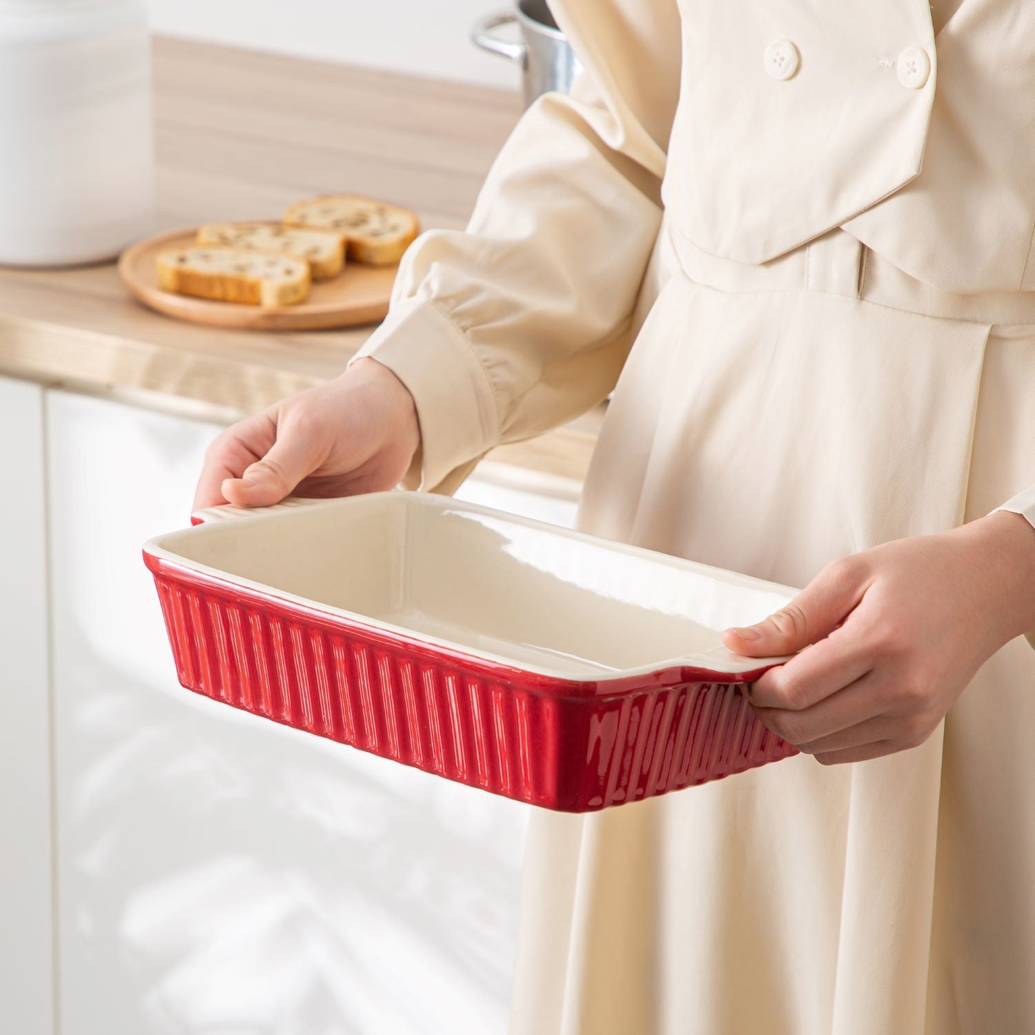 Red Bakeware Set of 4