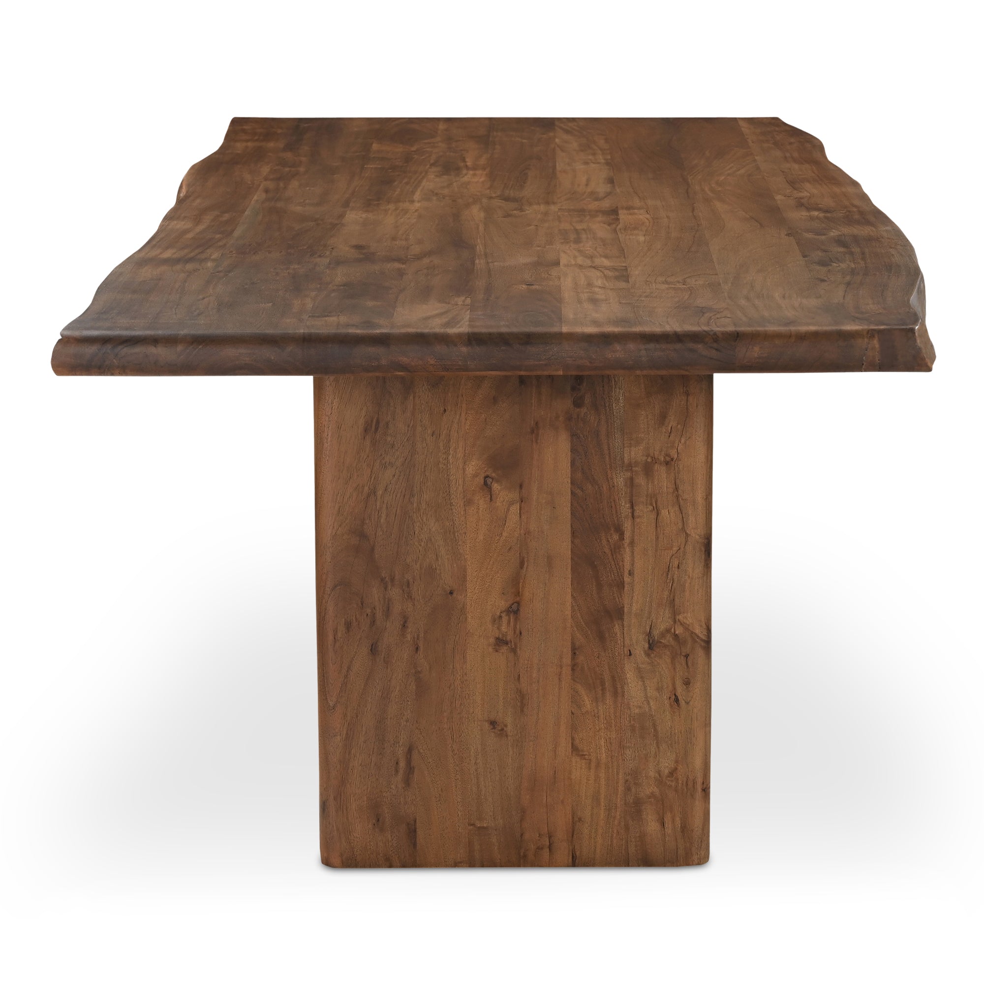 Lila Large Dining Table Brown - Moes Home