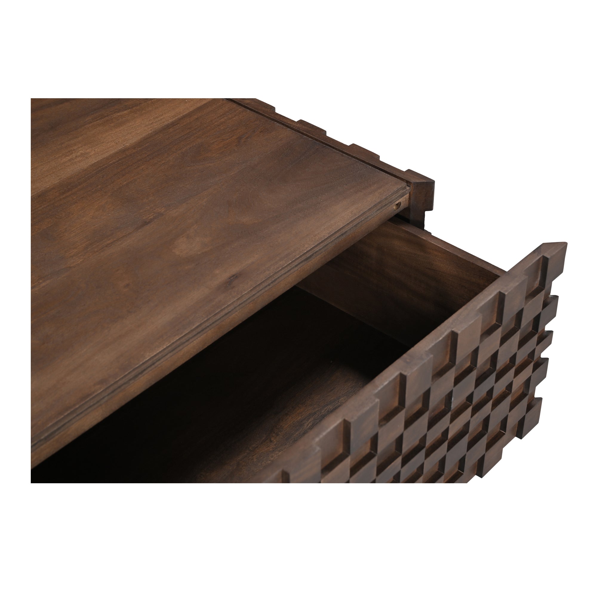 Easton Storage Coffee Table Brown - Moes Home
