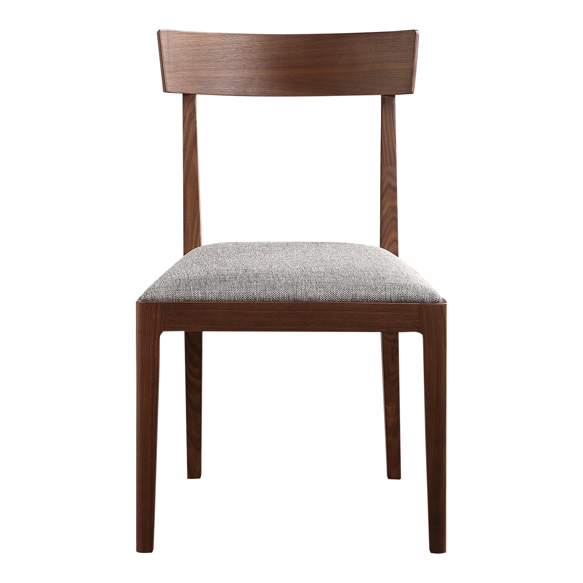 Leone Dining Chair Walnut Brown - Set Of Two - Moes Home
