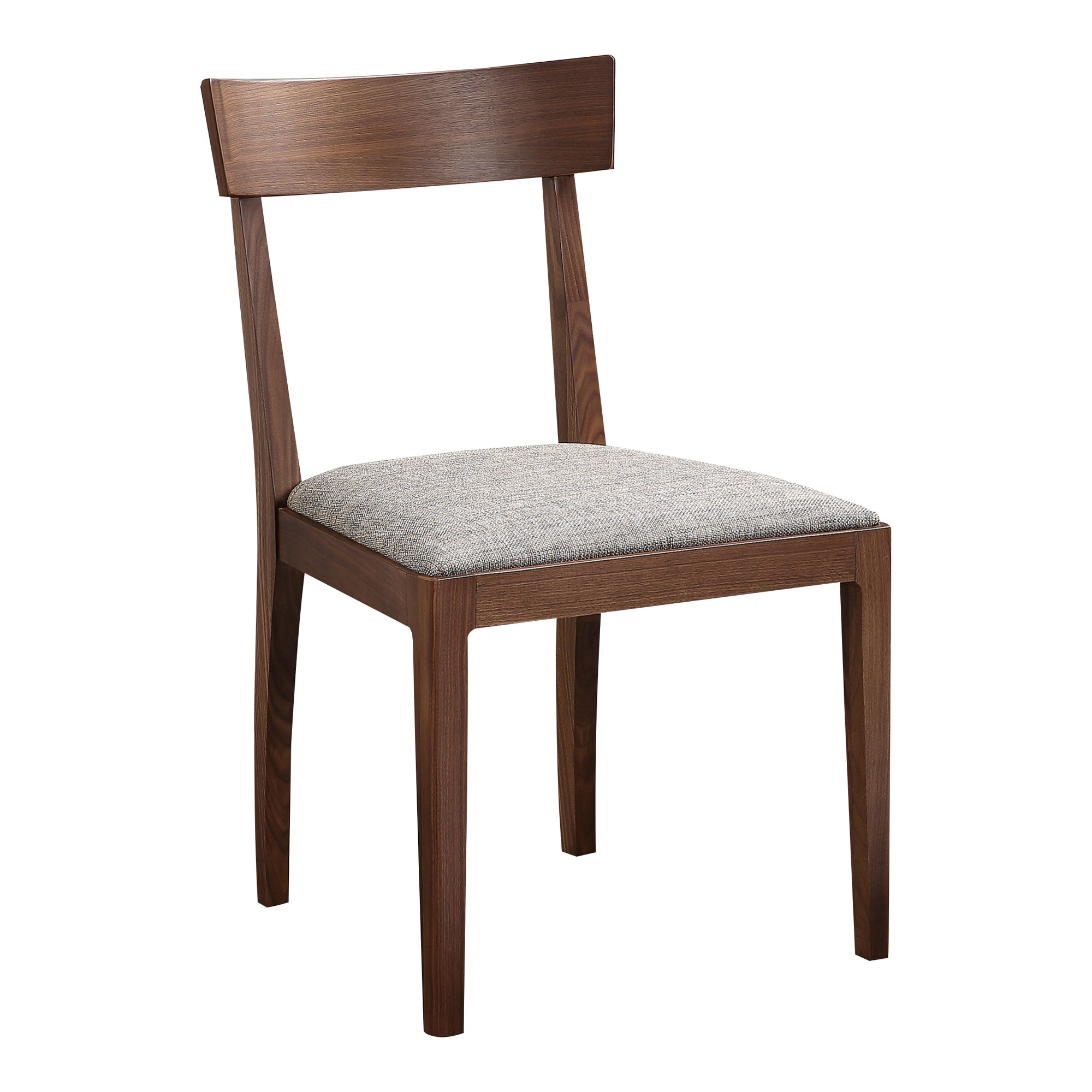 Leone Dining Chair Walnut Brown - Set Of Two - Moes Home