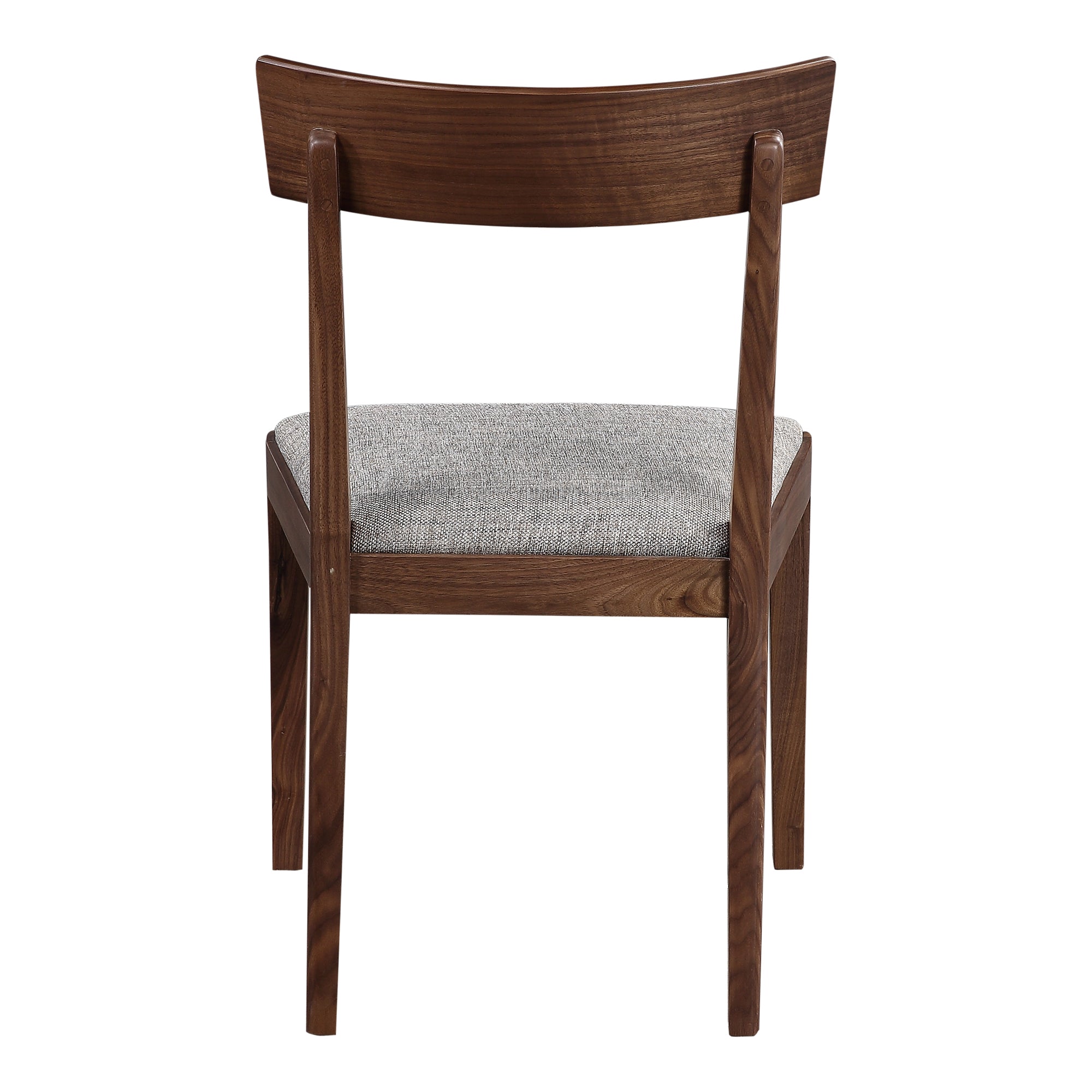 Leone Dining Chair Walnut Brown - Set Of Two - Moes Home