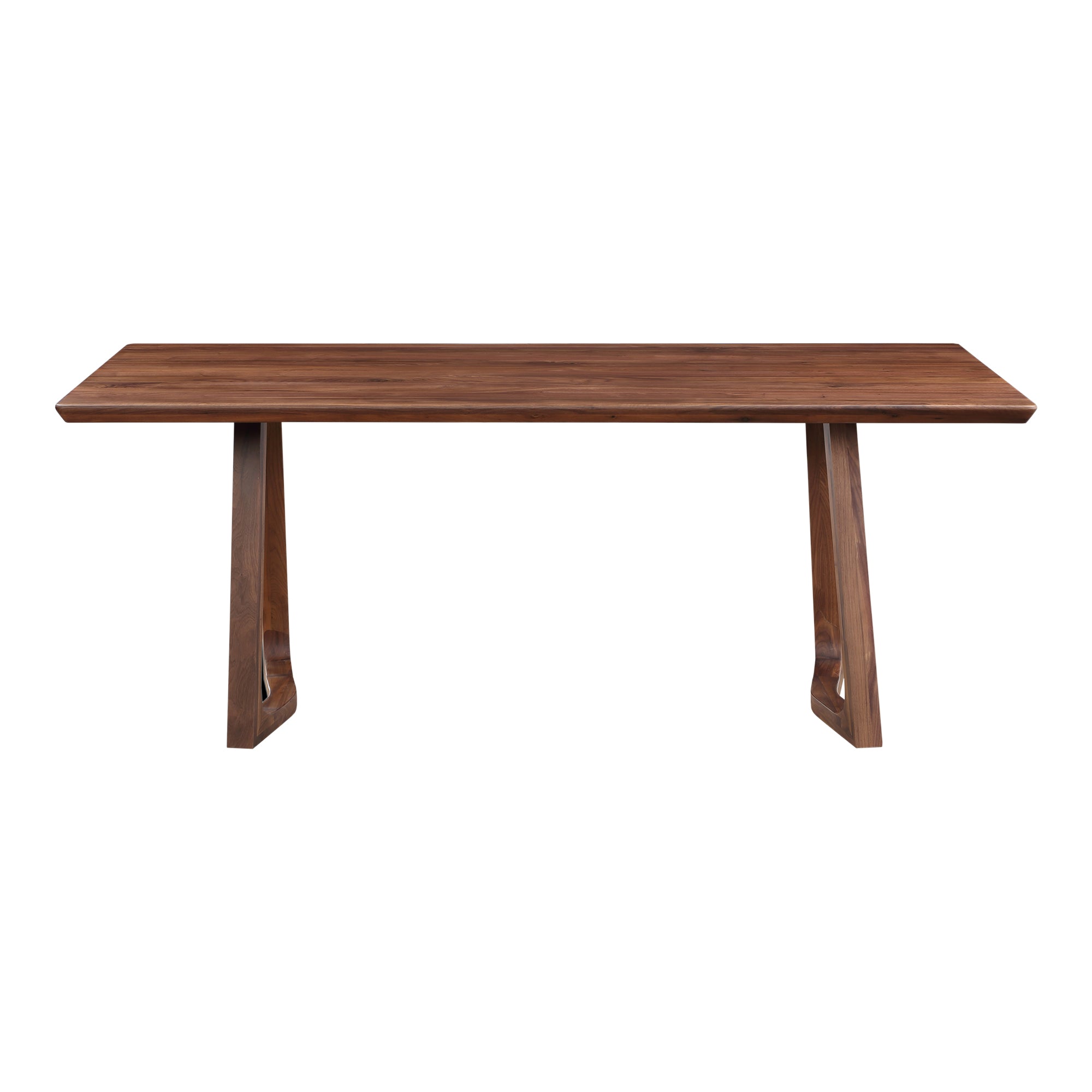 Silas Dining Table Walnut Brown - Moes Home