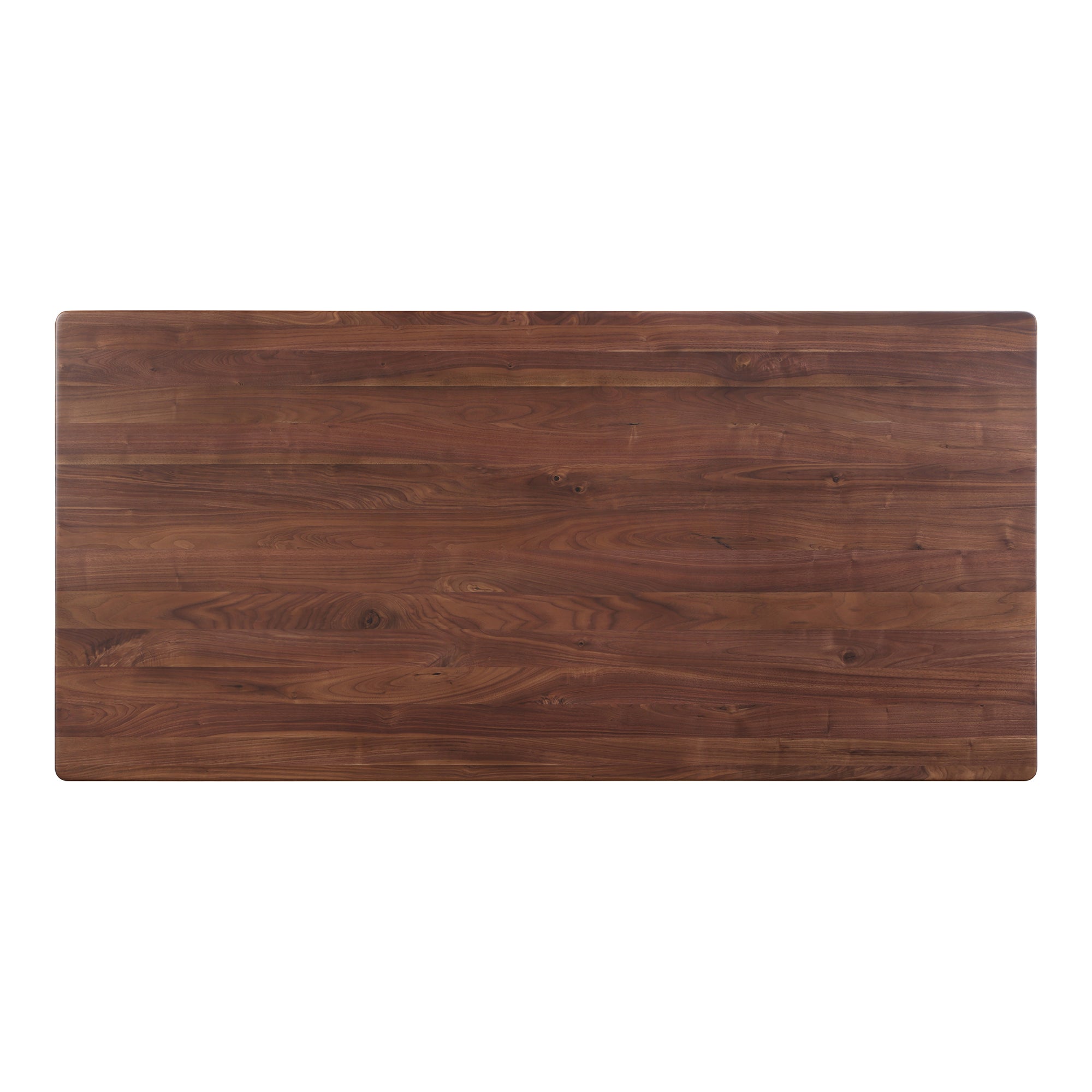 Silas Dining Table Walnut Brown - Moes Home