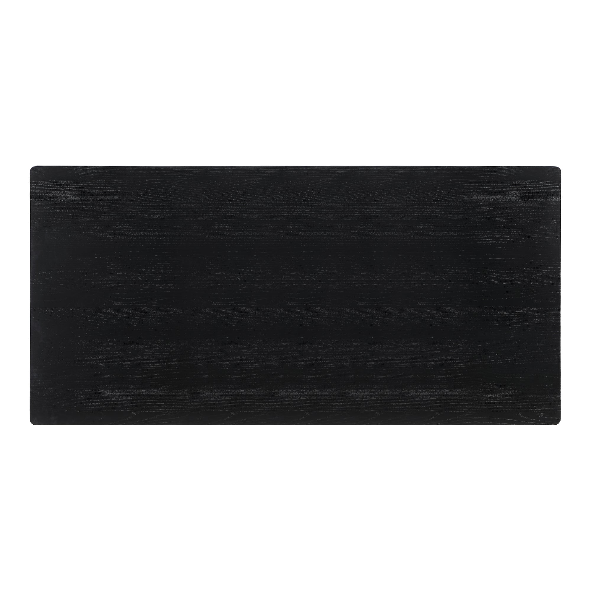 Silas Dining Table Black Ash - Moes Home