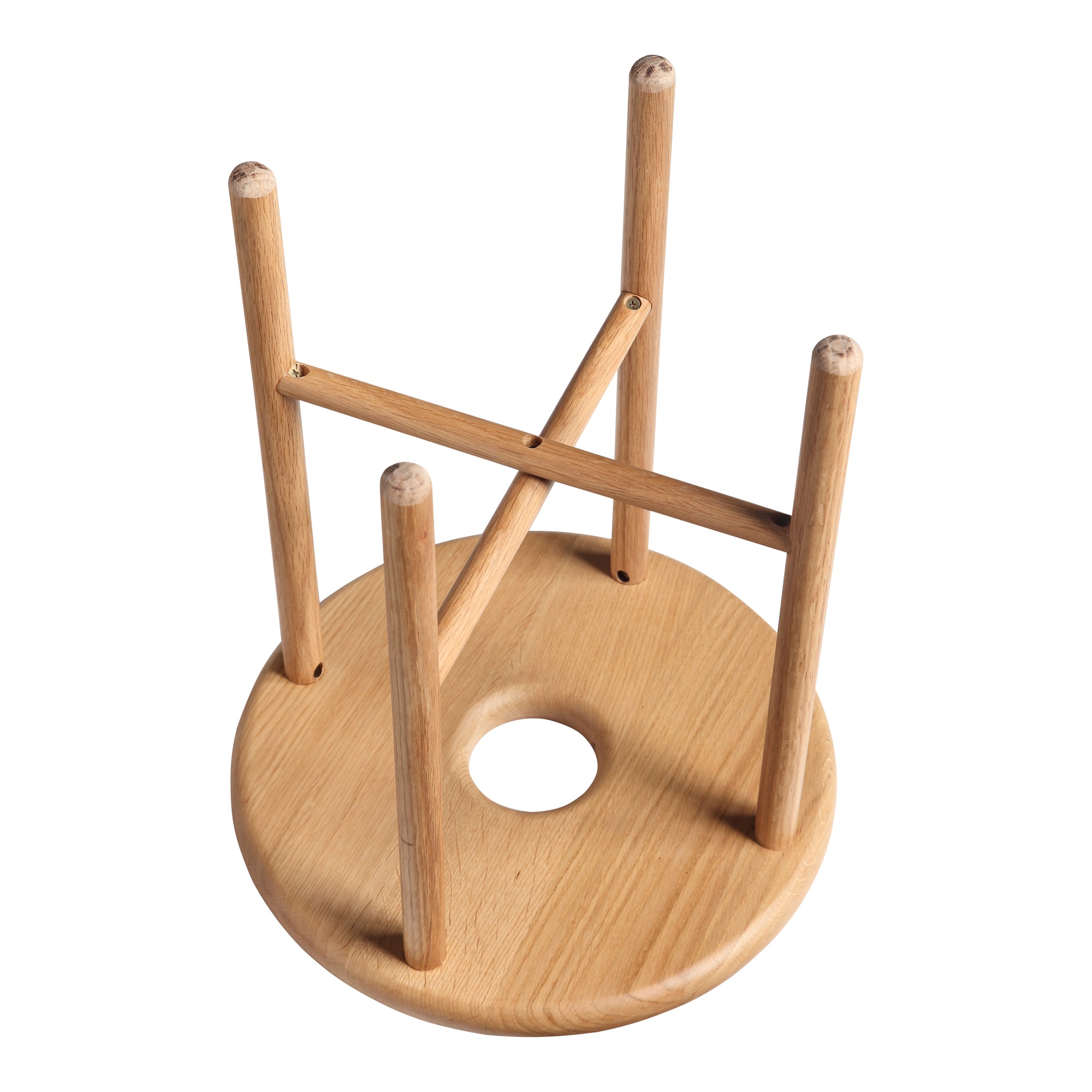 Namba Stool Natural Oak - Moes Home