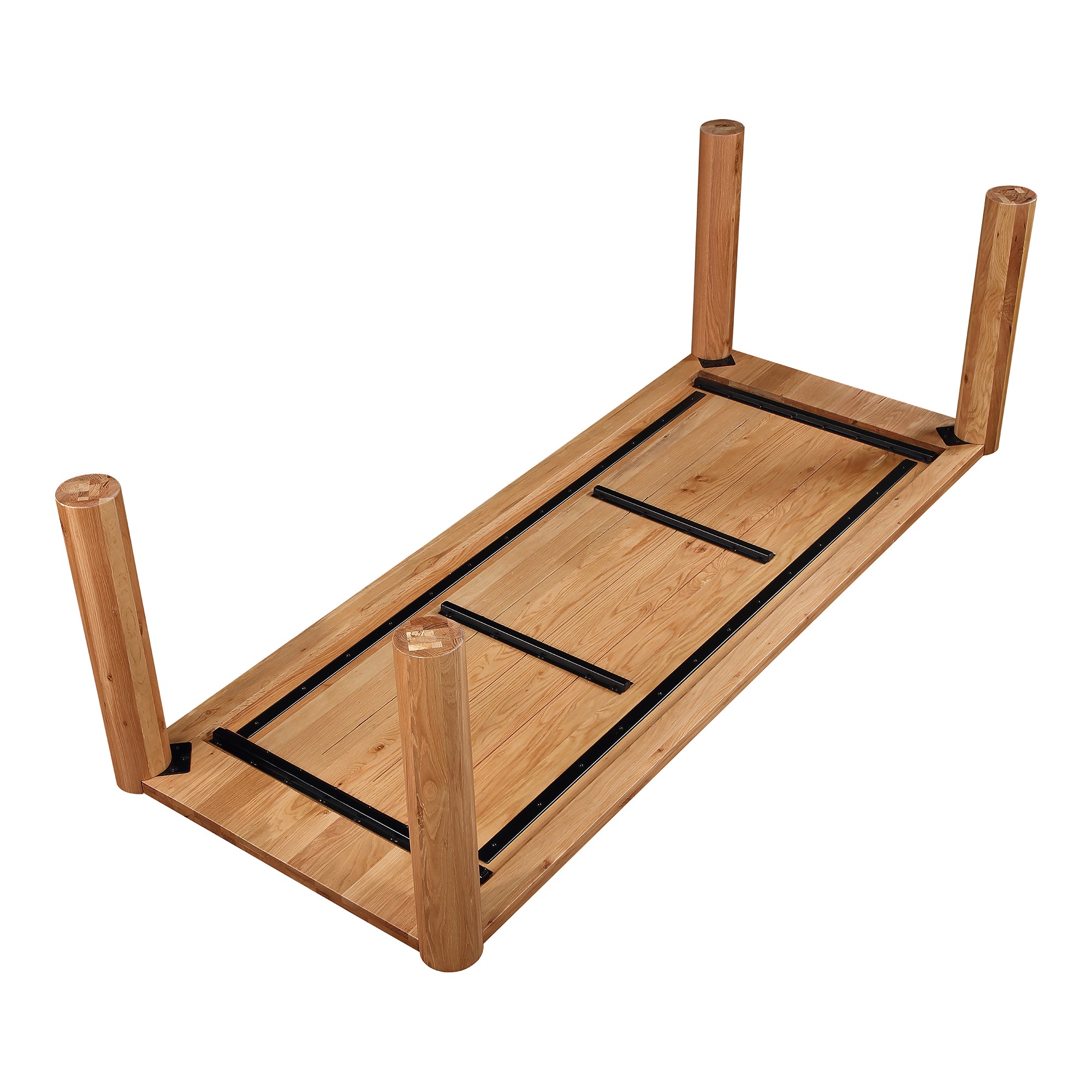 Post Large Dining Table Black