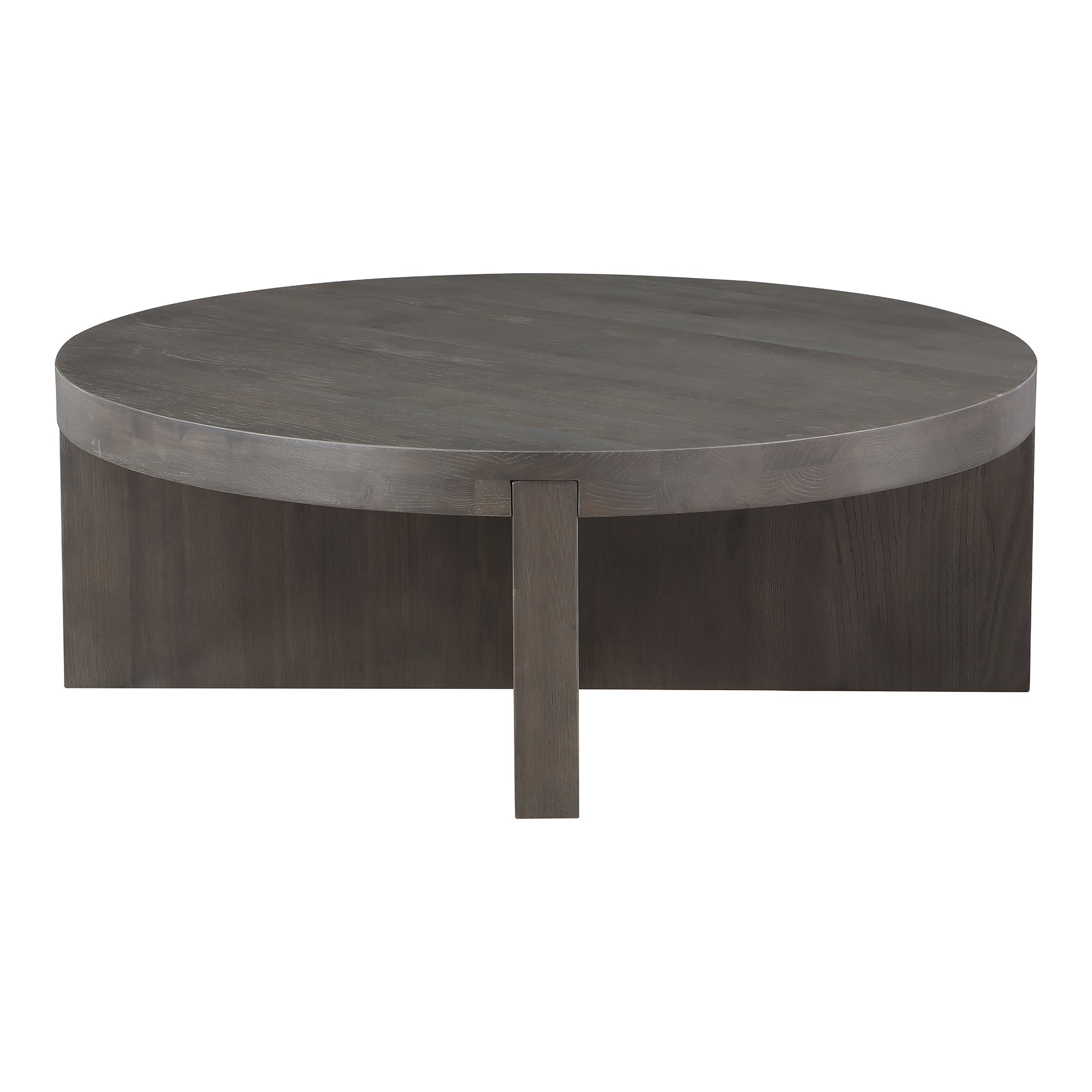 Folke Round Coffee Table Natural Oak
