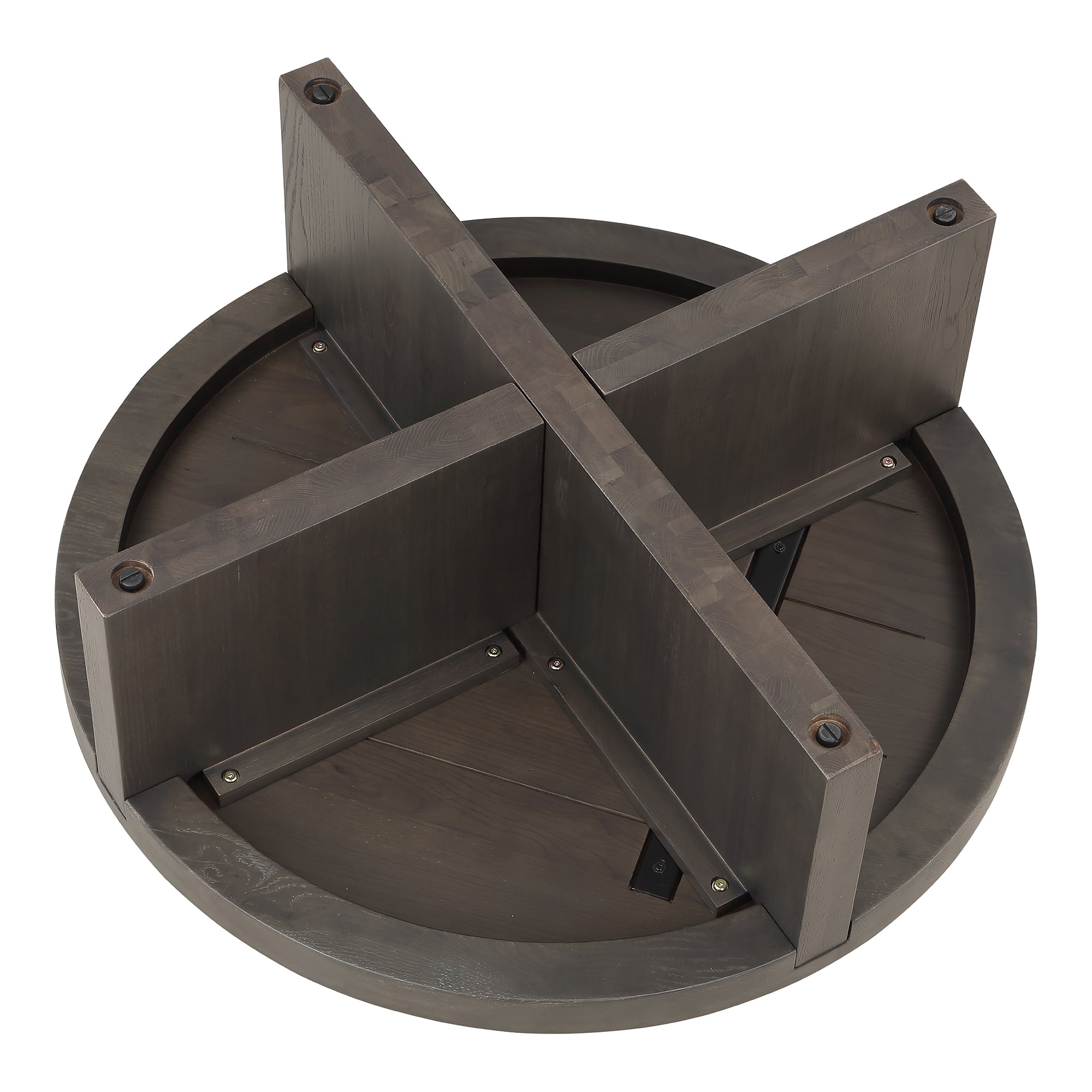 Folke Round Coffee Table Natural Oak