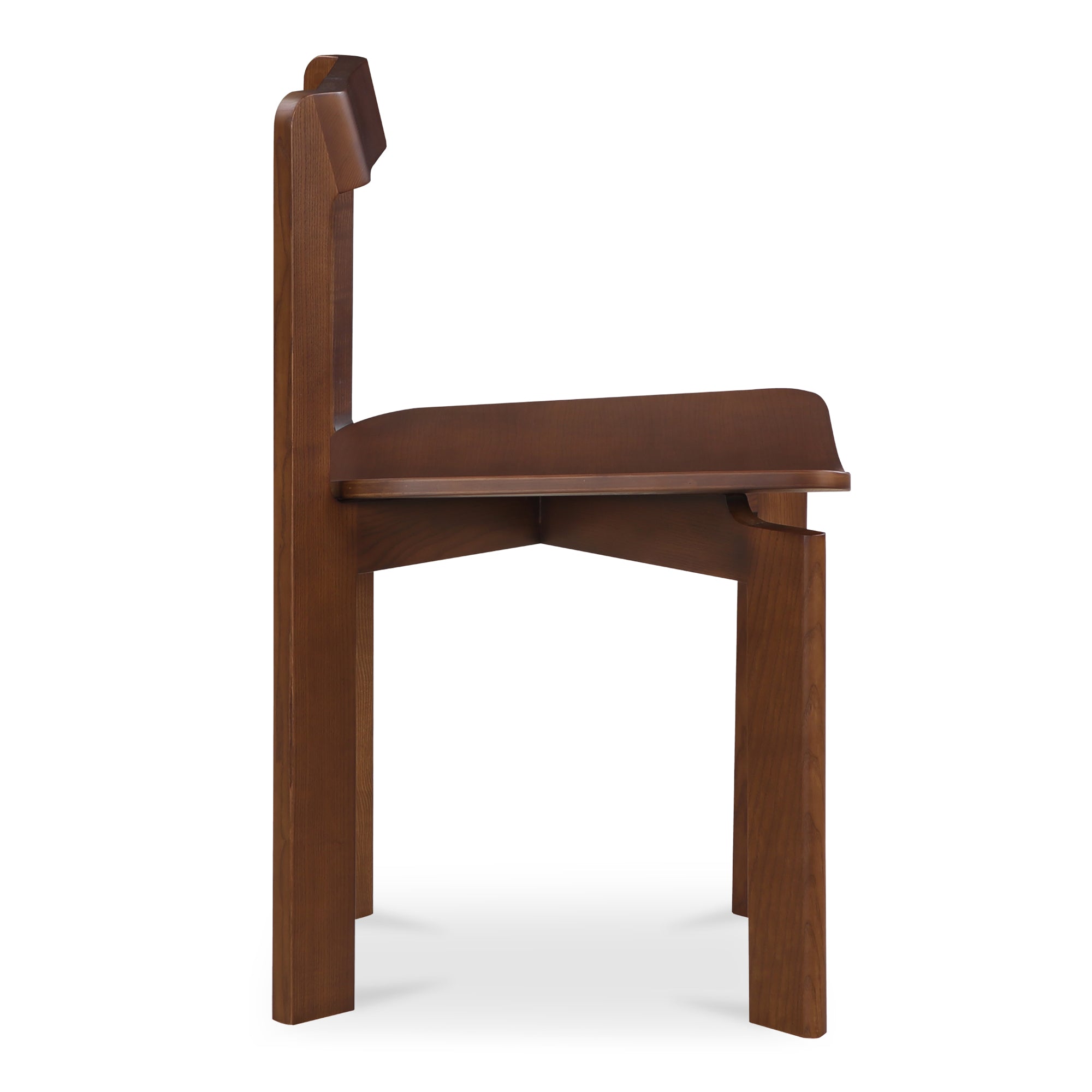 Daifuku Dining Chair Brown – Set Of Two - Moes Home