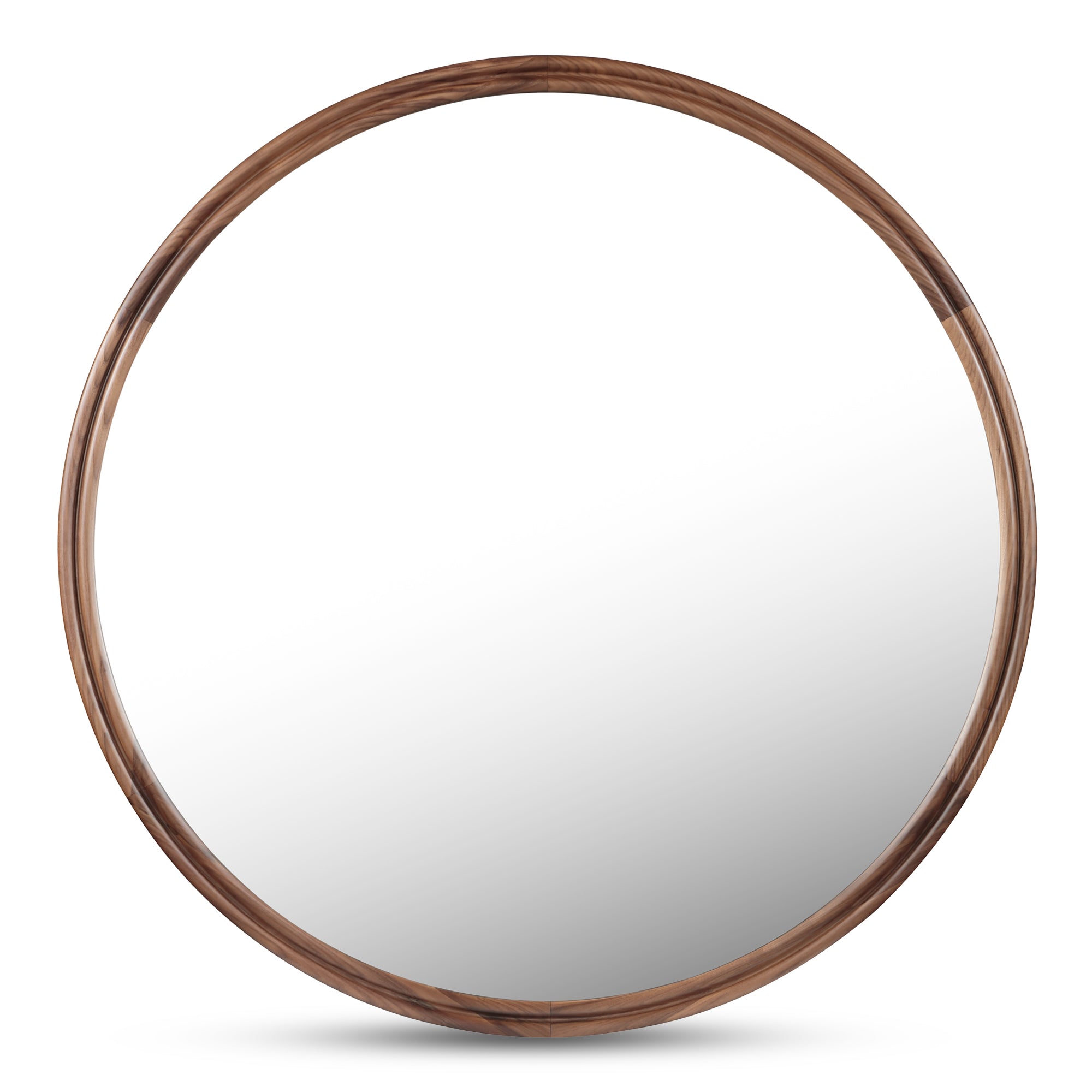 Alcott Round Mirror Small Oak