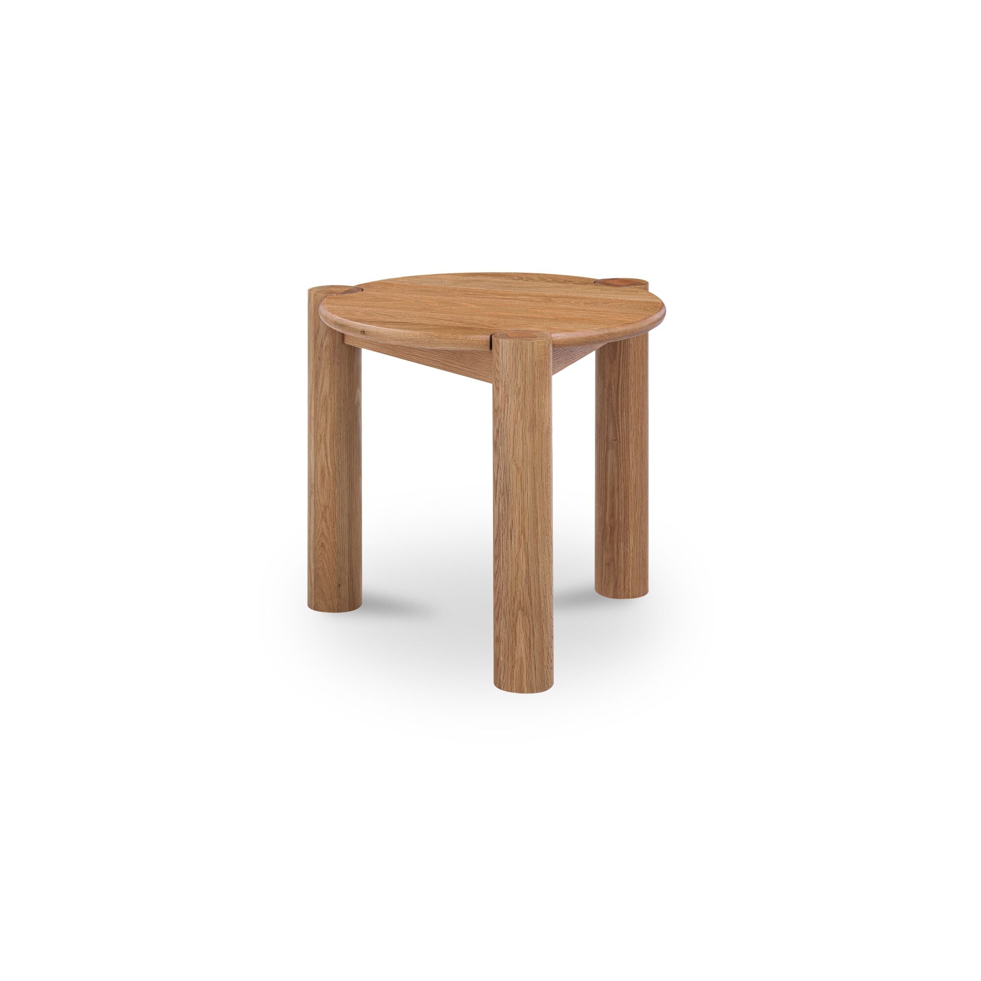 Jack Side Table Brushed Dark Brown