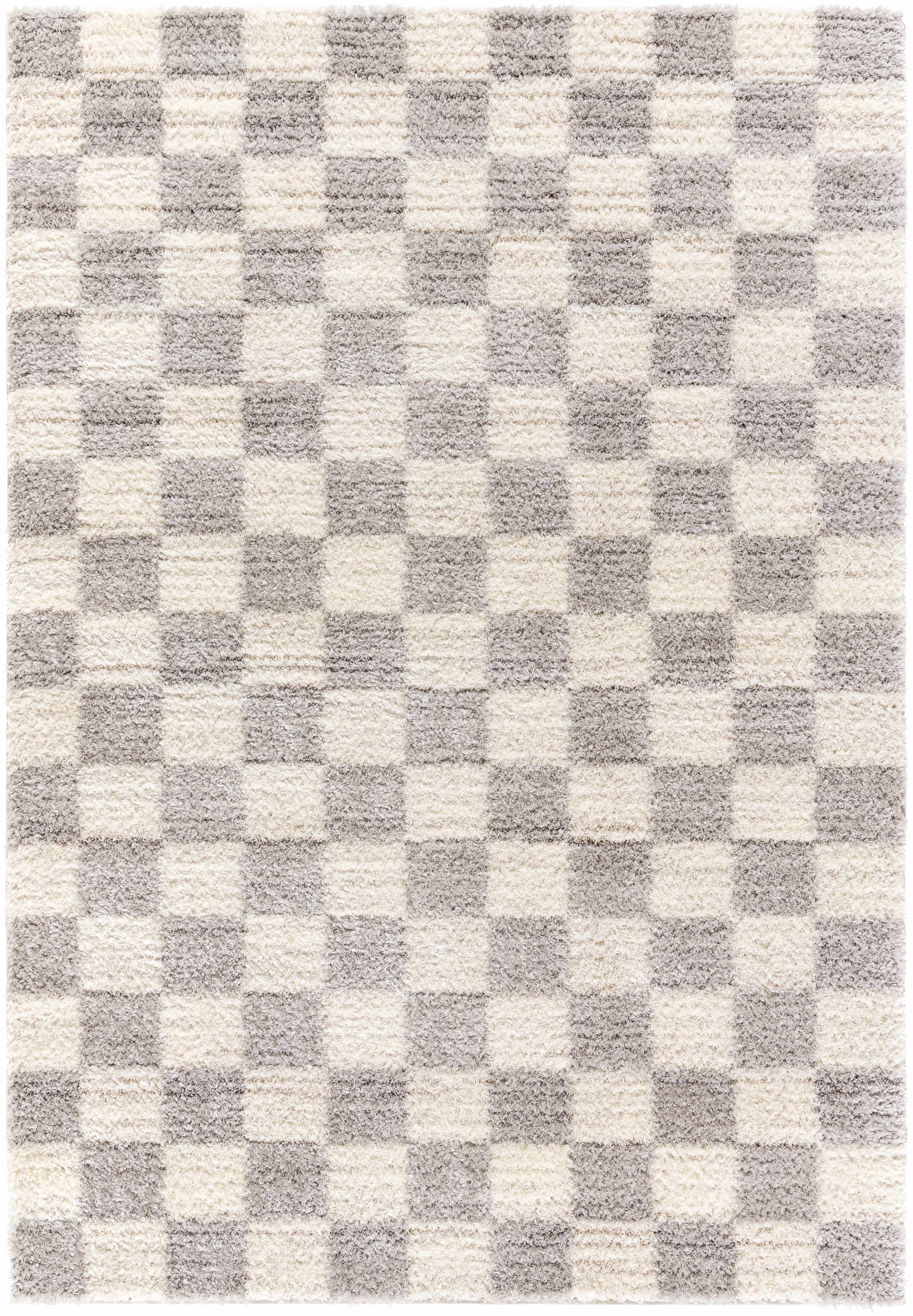 Belita Tan Luxe Shag Area Rug