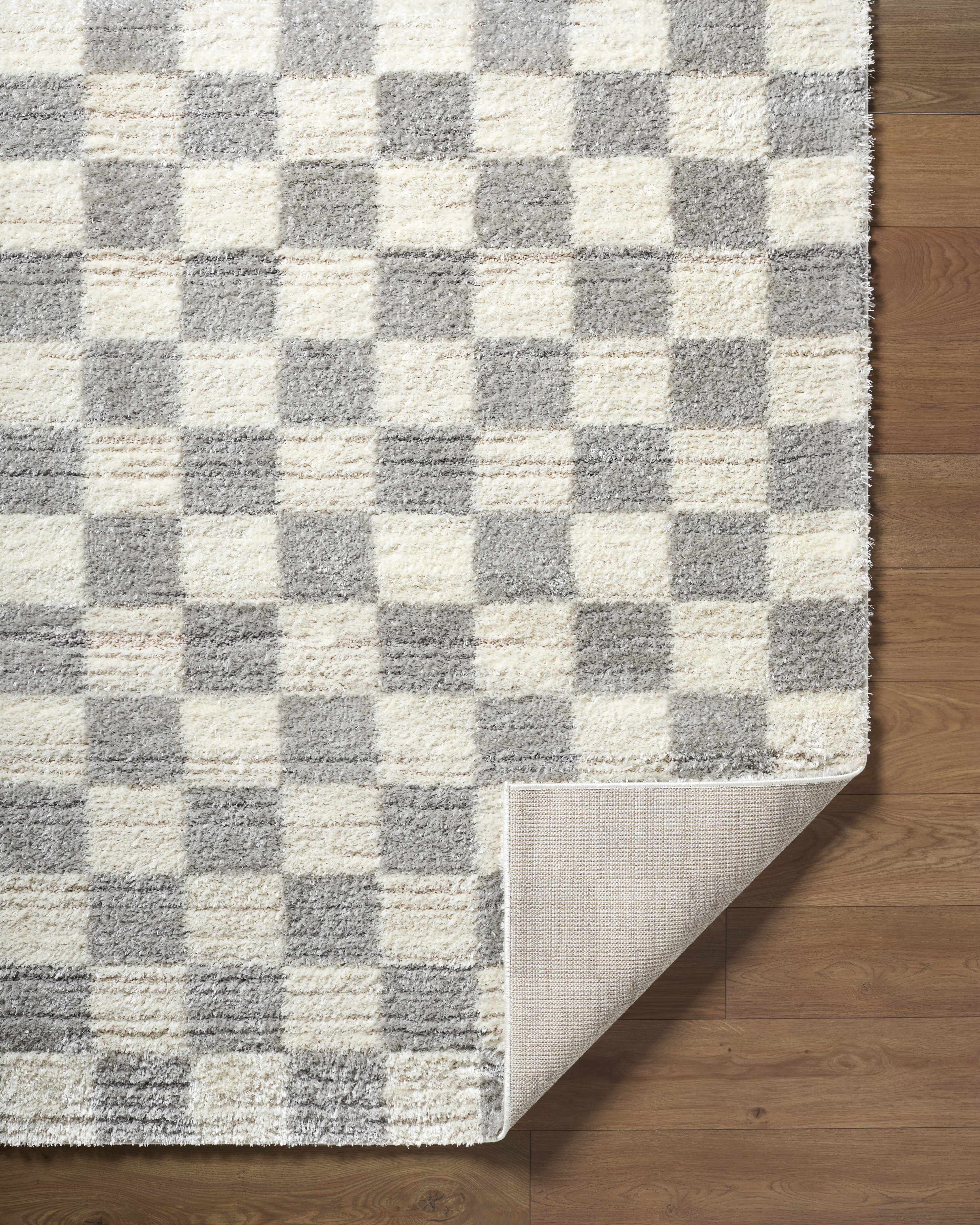 Belita Tan Luxe Shag Area Rug